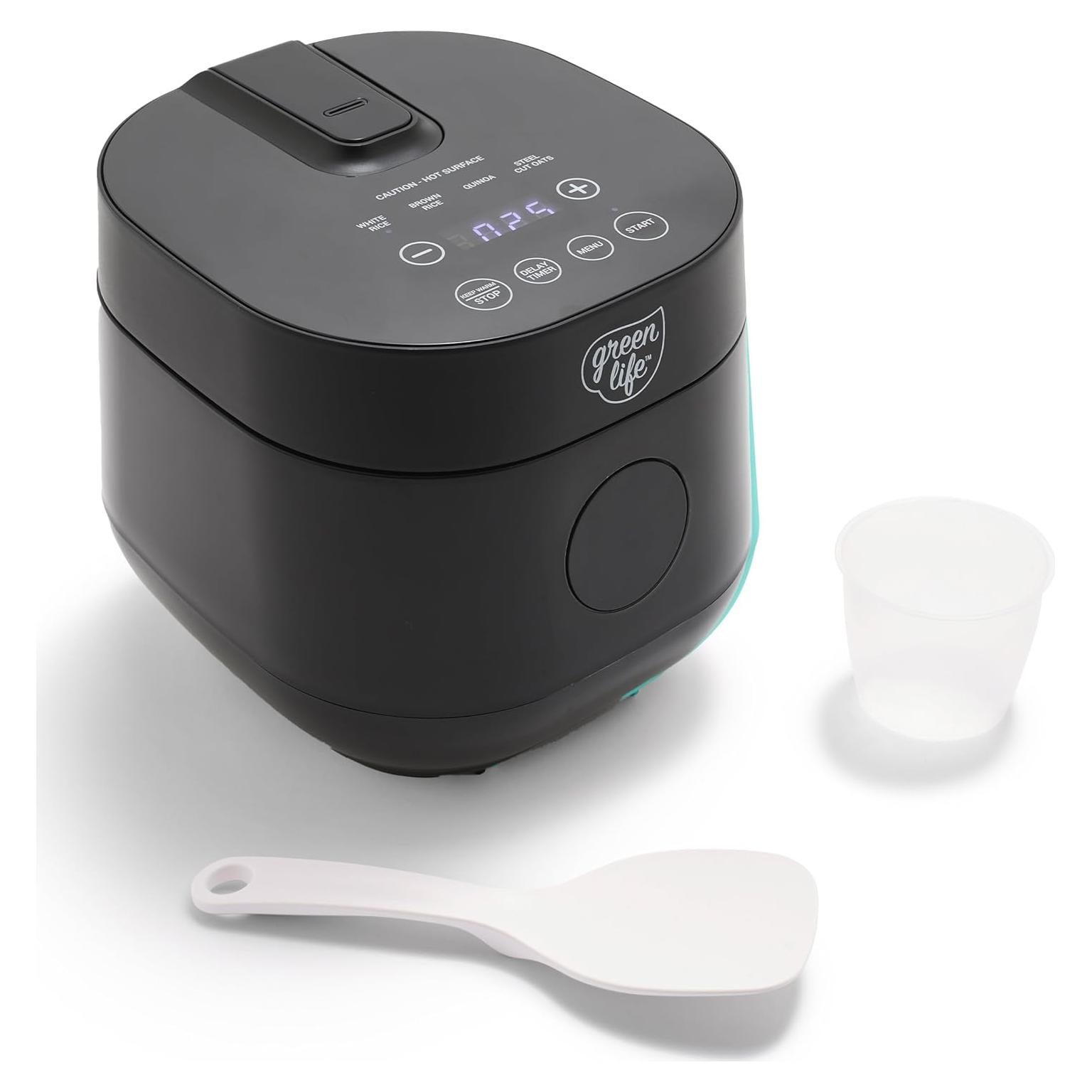 Arrocera Digital GreenLife 4 Tazas Cerámica Antiadherente