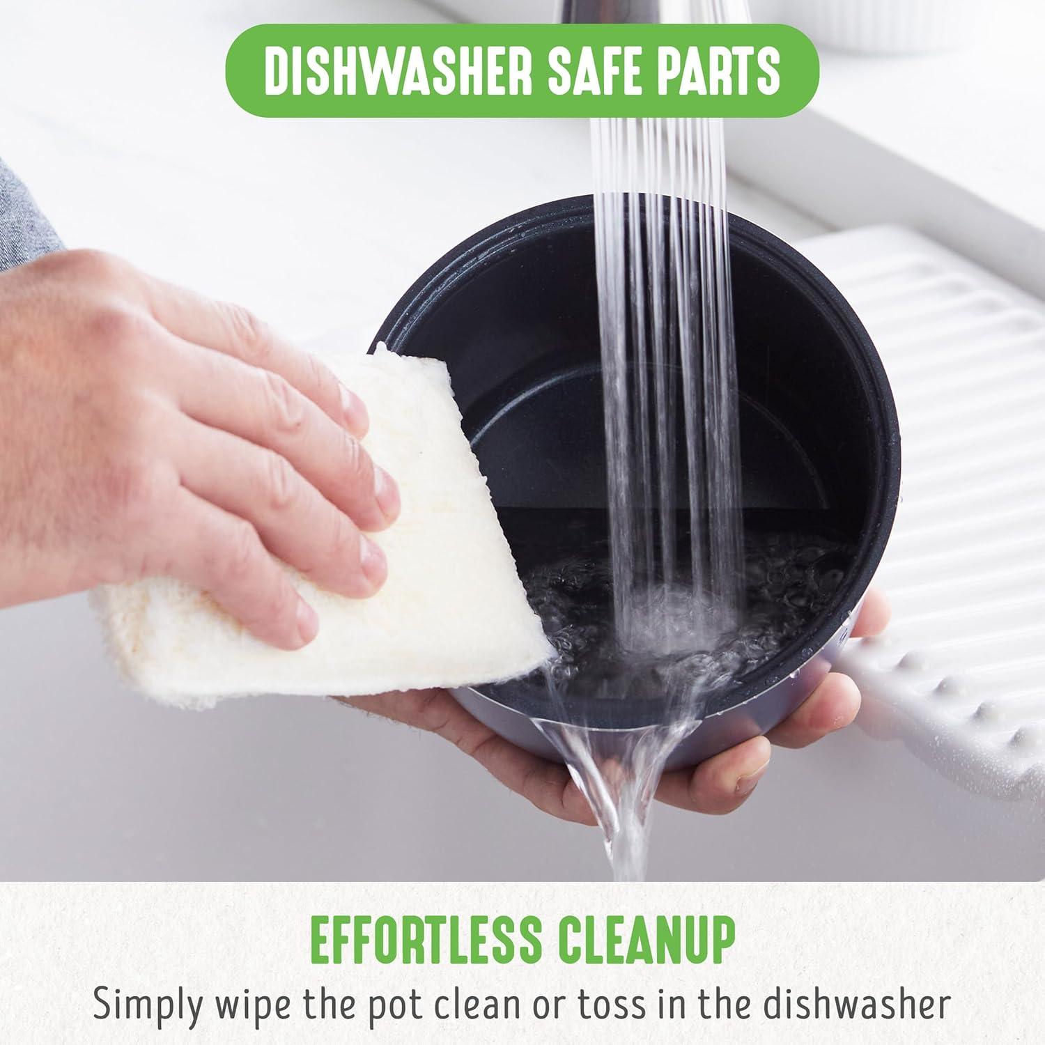 Arrocera Digital GreenLife 4 Tazas Cerámica Antiadherente