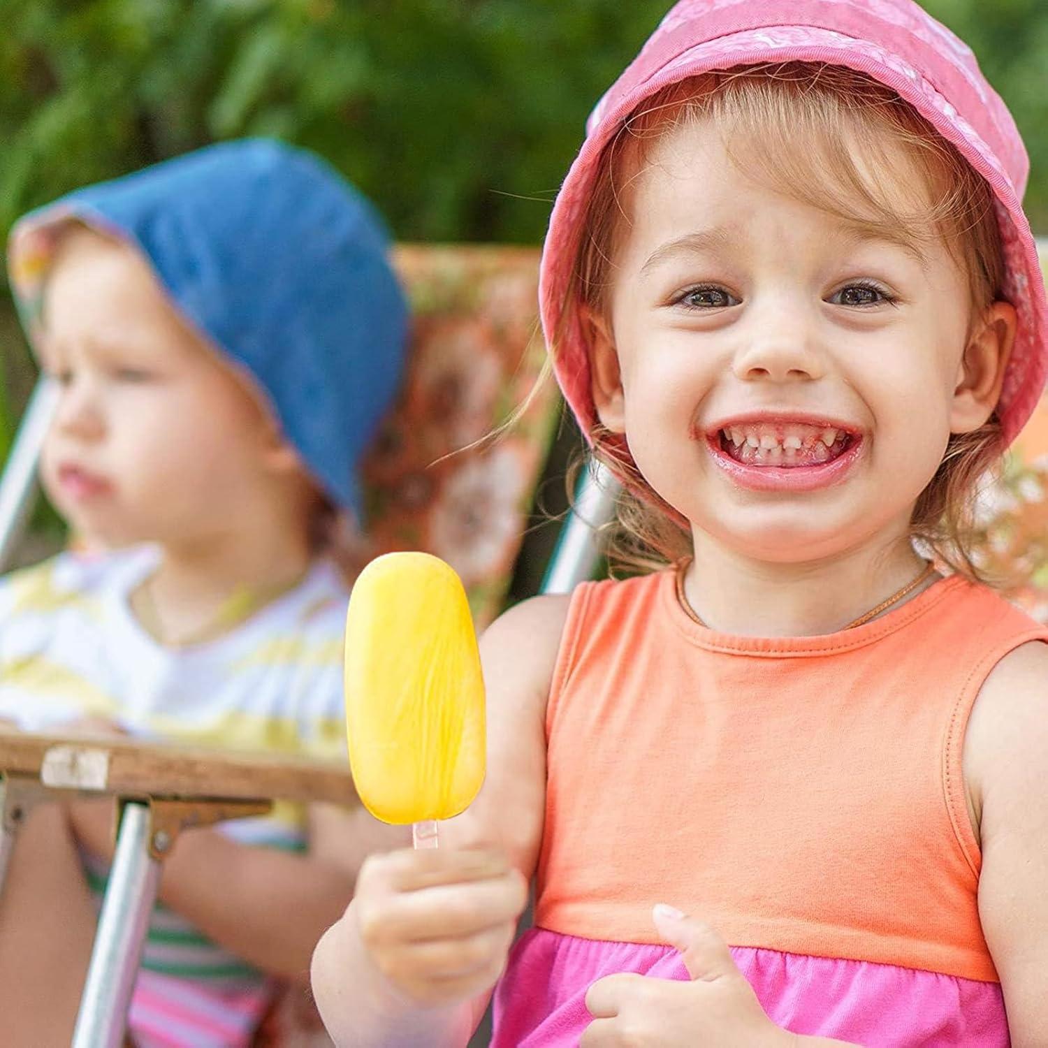 Moldes de Silicona para Paletas ABSOK con Tapa - 2 Piezas