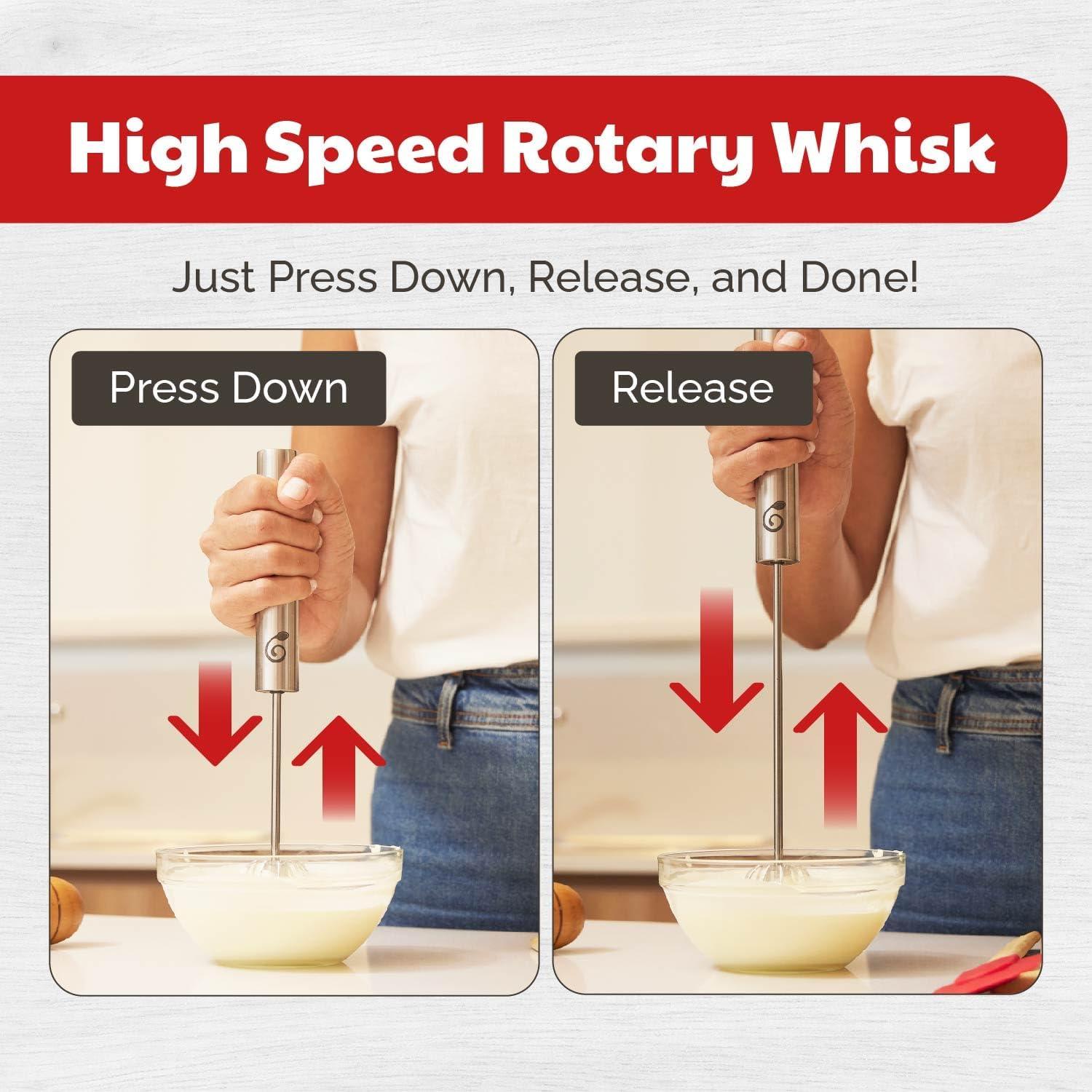 Batidor de Mano Cooks Innovations 35.56 cm Acero Inoxidable