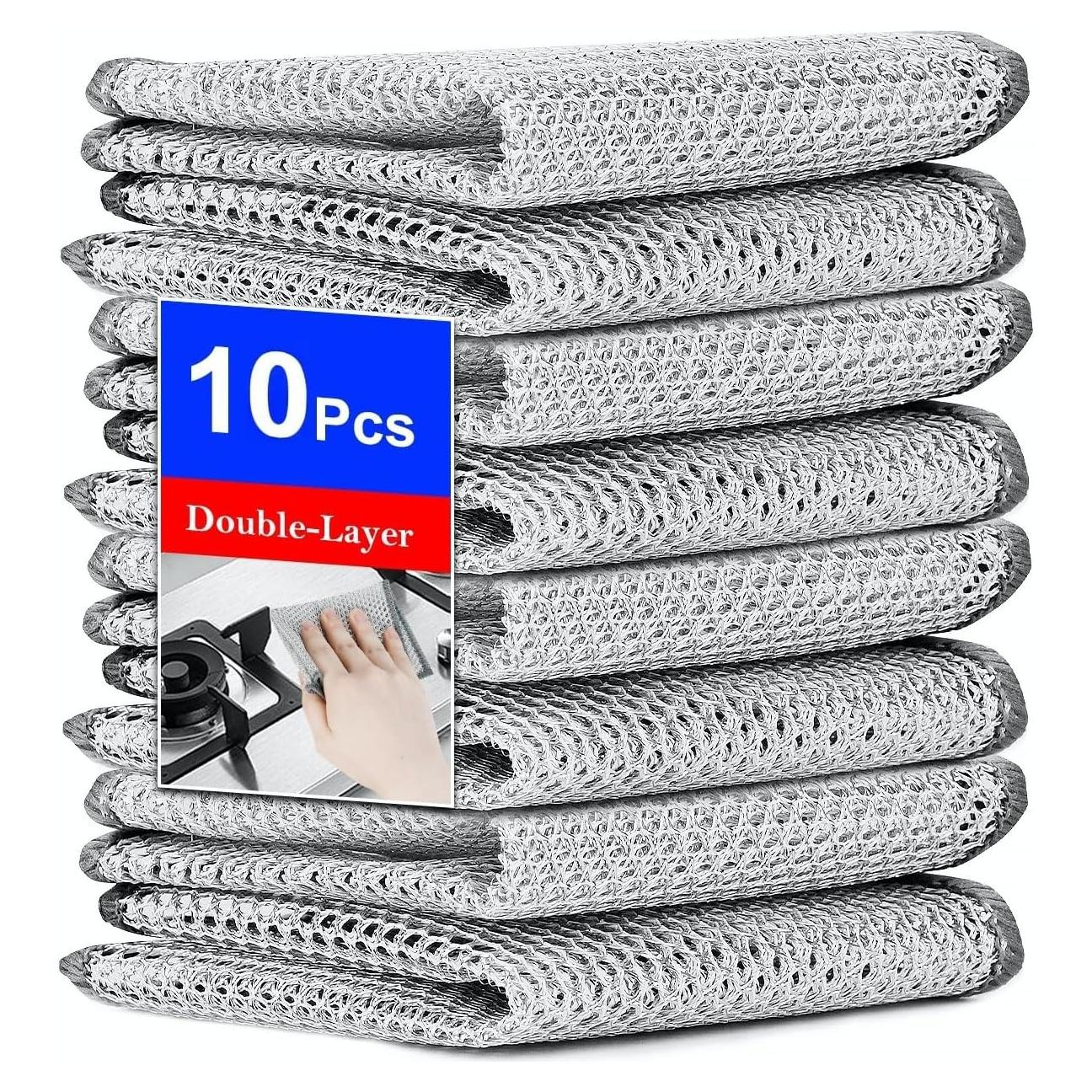 Estropajos de Limpieza UFOGIFF - 10 Piezas, Sin Rayones