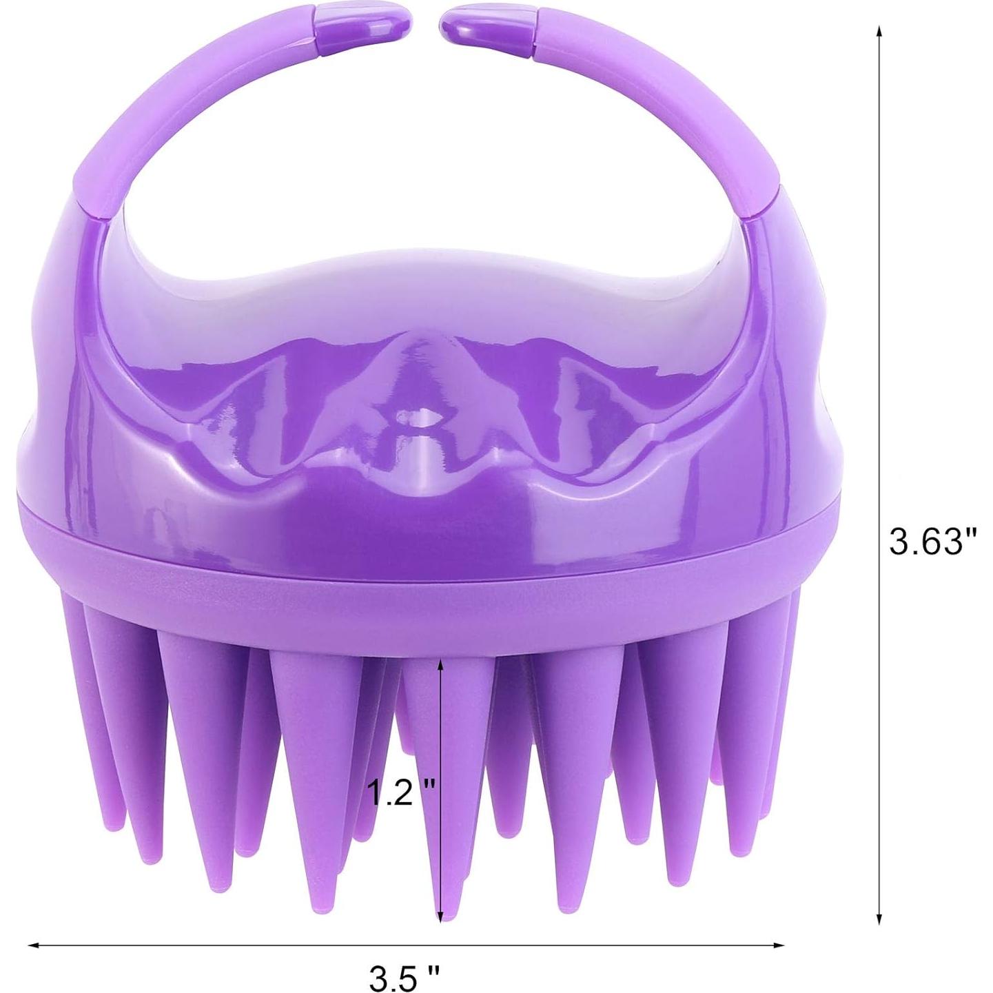 Cepillo de Champú de Silicona BTYMS para Cuero Cabelludo 8.89cm