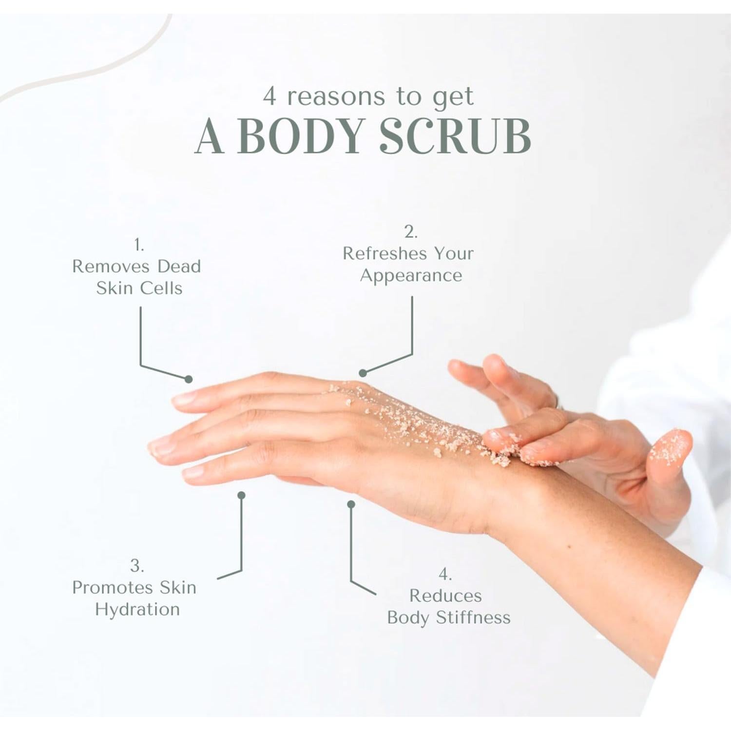 Exfoliante Corporal y para Pies Essentially KateS 283.5g Azúcar Moreno y Café