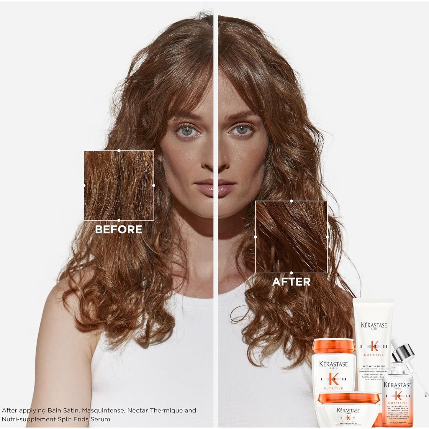 Champú Kérastase Nutritive Bain Satin 250 ml - Hidratación para Cabello Seco