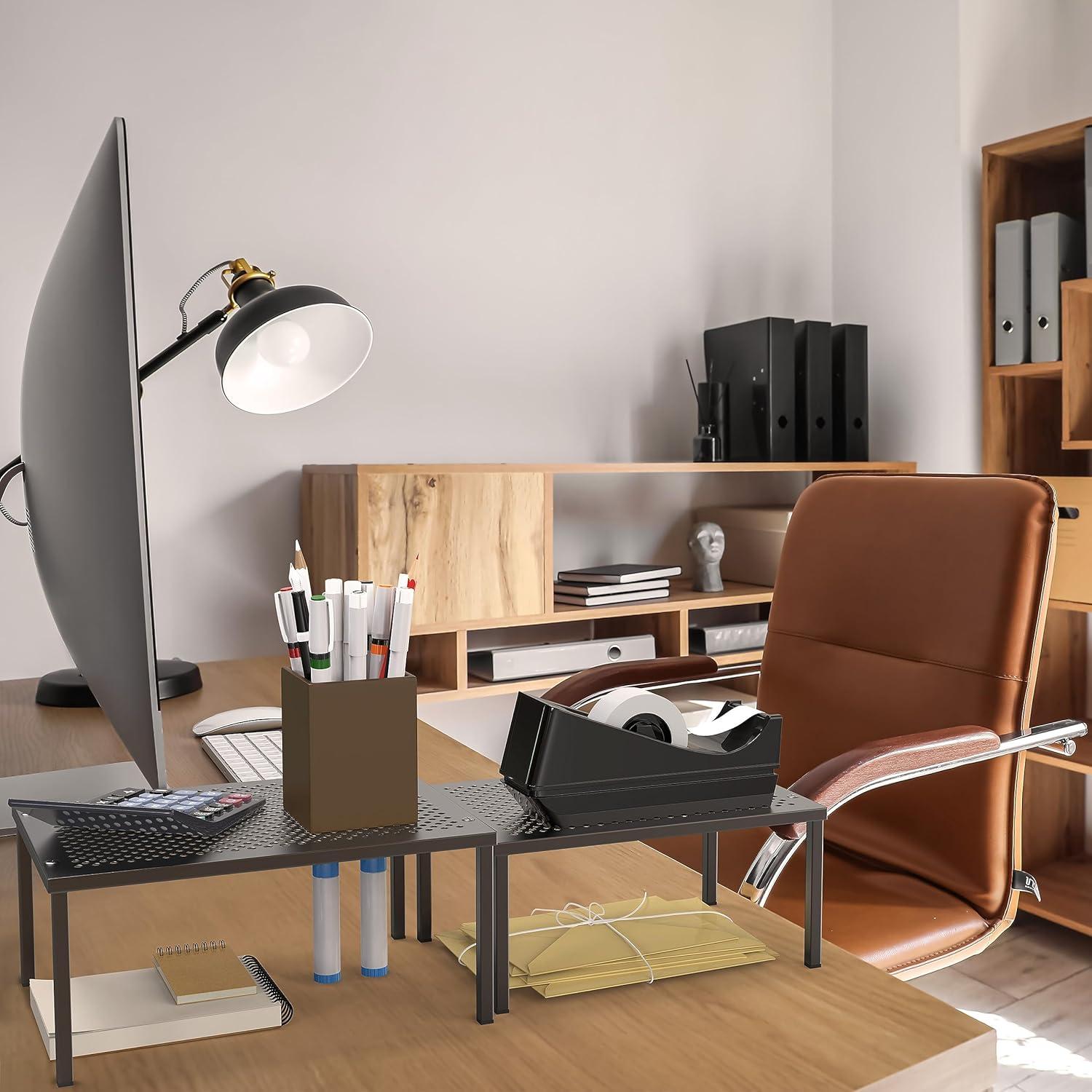 Organizador de Estantes Expandible Simple Houseware 2 Unidades