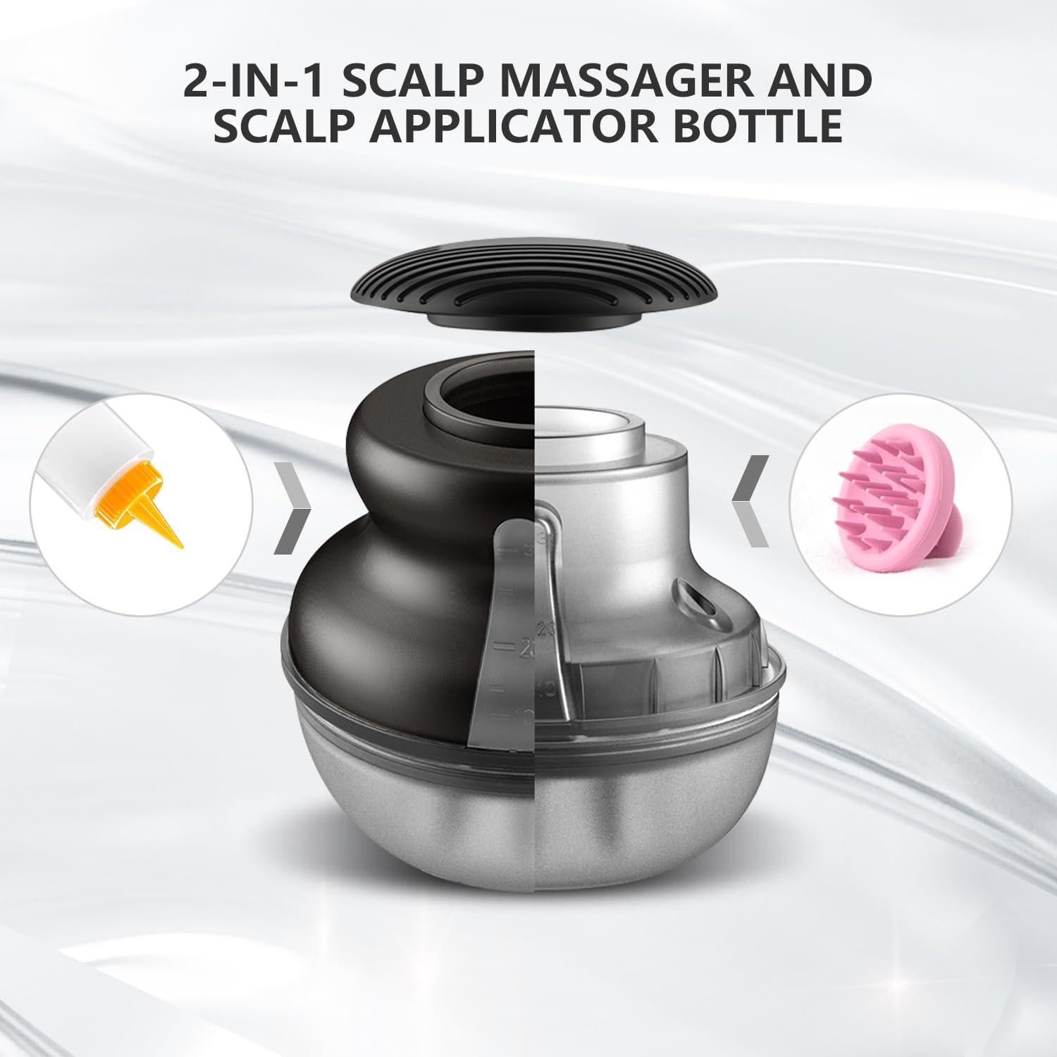 Peine Aplicador de Aceite para Cabello HUAYULINK 30ml