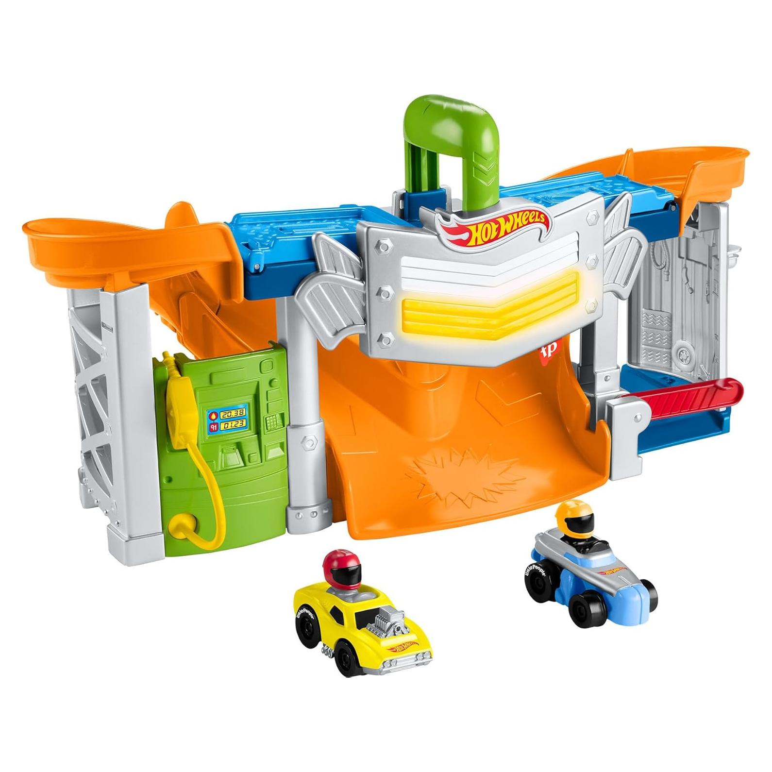 Fisher-Price Pista de Carreras Little People con Luces y Sonidos