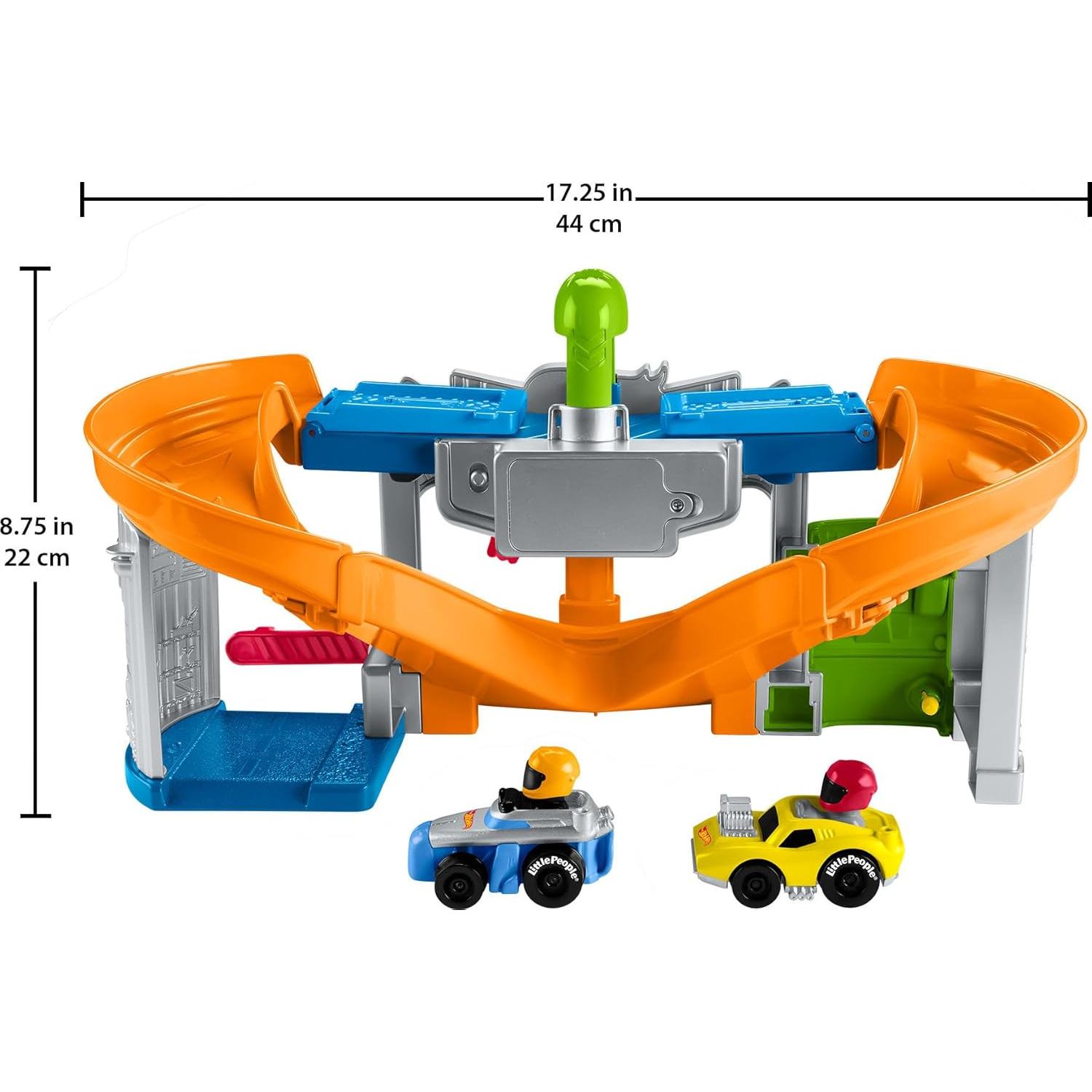 Fisher-Price Pista de Carreras Little People con Luces y Sonidos