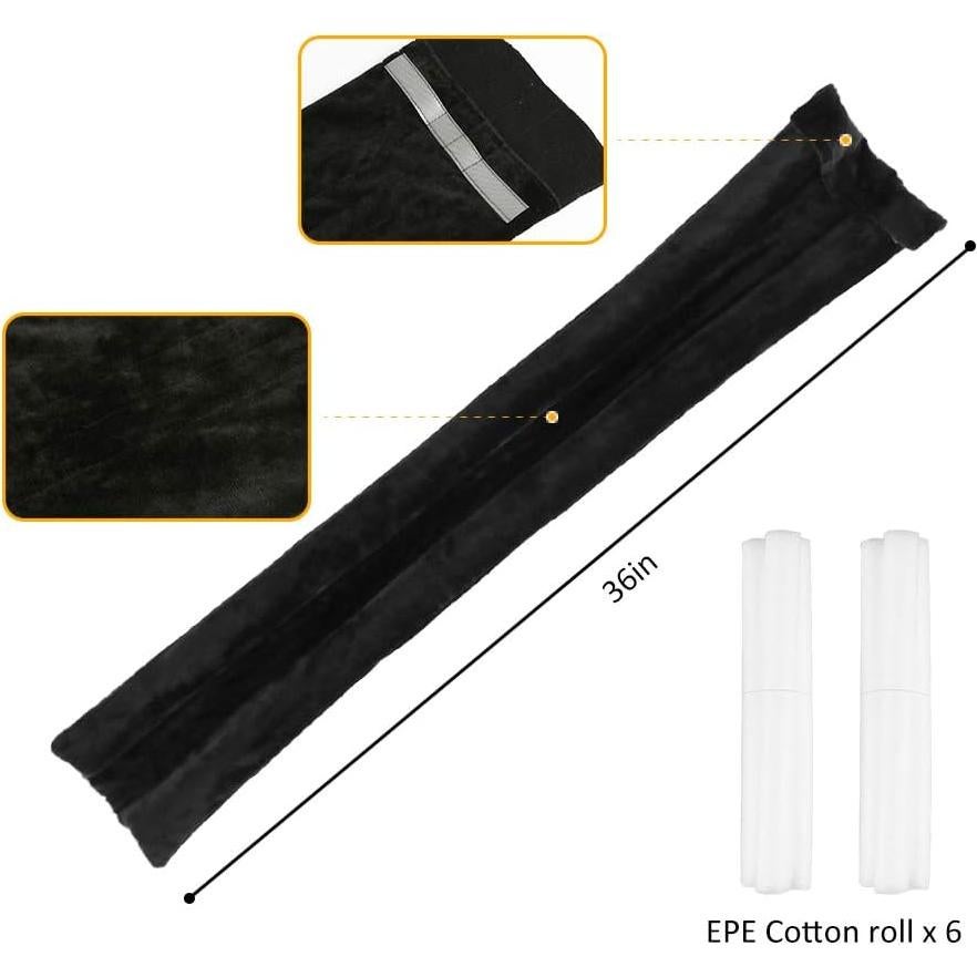 Tope de Puerta VISEMAN 91 cm - Bloqueador de Ruido Lavable