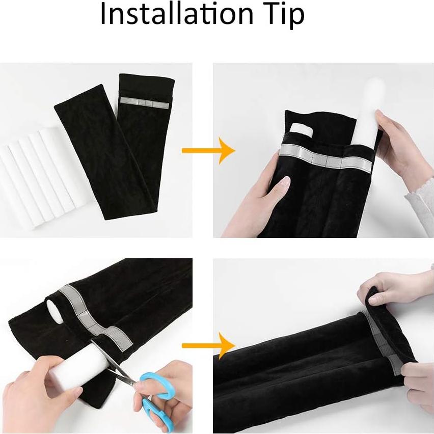 Tope de Puerta VISEMAN 91 cm - Bloqueador de Ruido Lavable