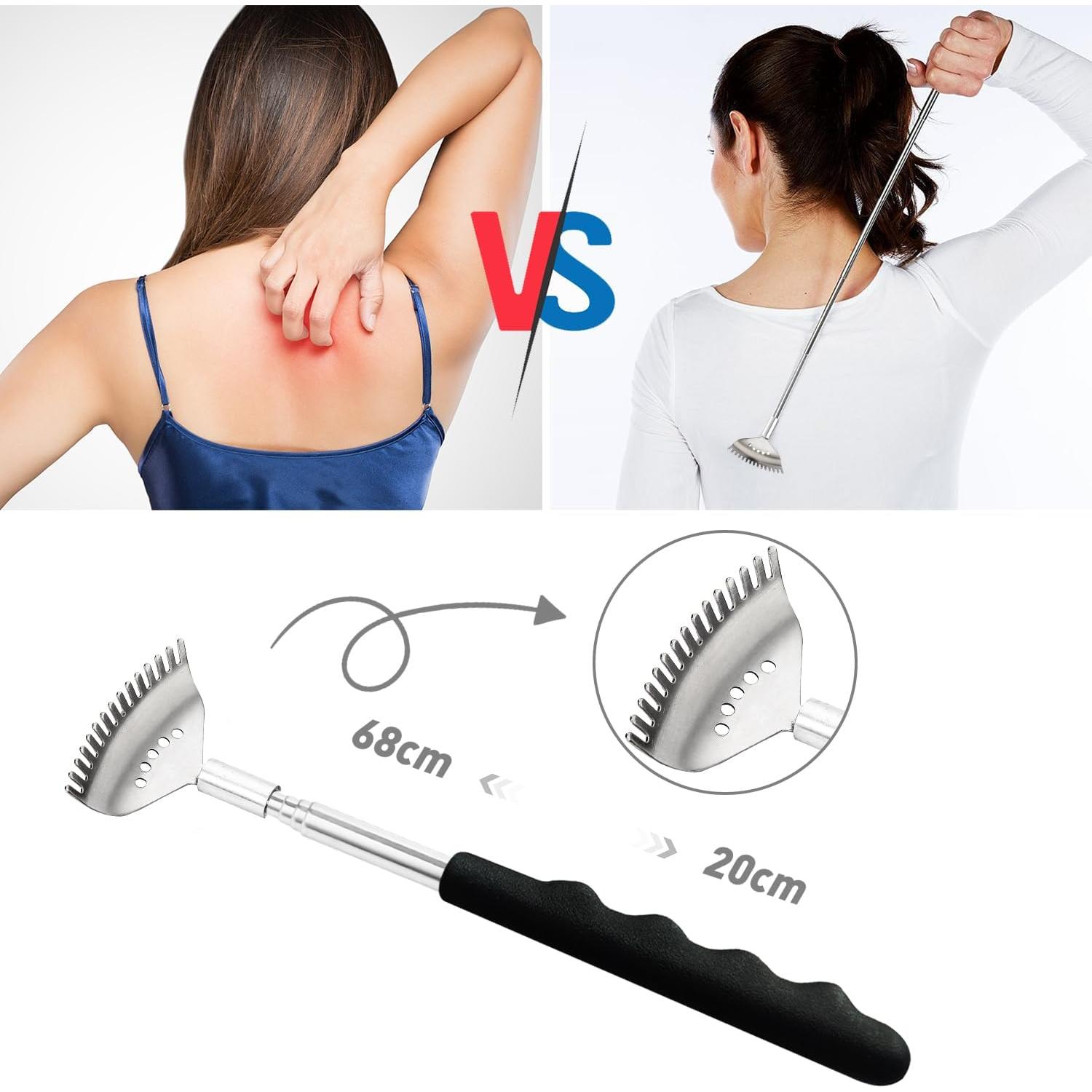 Rascador de Cabeza y Espalda Svjetiq 20 Dedos Alivio Estrés