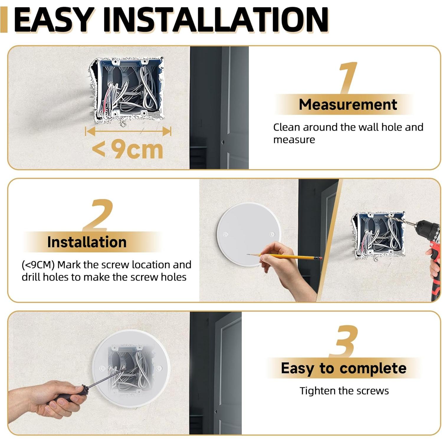 Placa de Cubierta Redonda Gadgetzan 12.7 cm Metal 10 Pcs