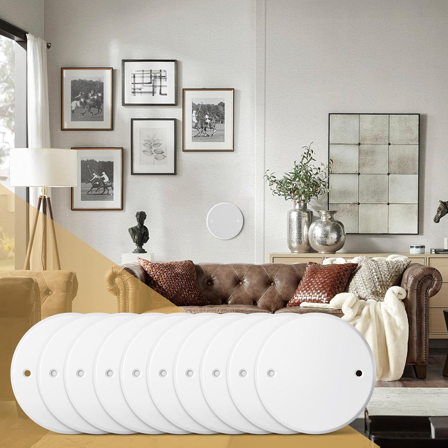 Placa de Cubierta Redonda Gadgetzan 12.7 cm Metal 10 Pcs