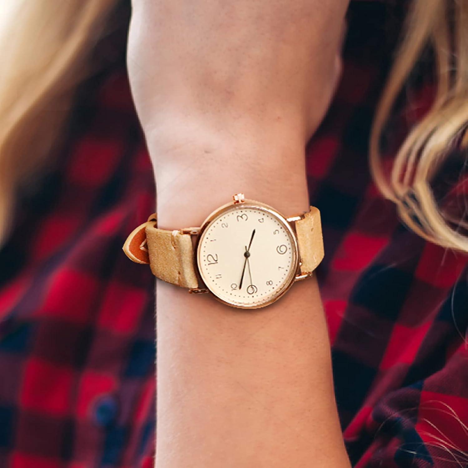 Correa de Reloj de Cuero Suede WOUKUP 18mm 19mm 20mm 21mm 22mm 24mm