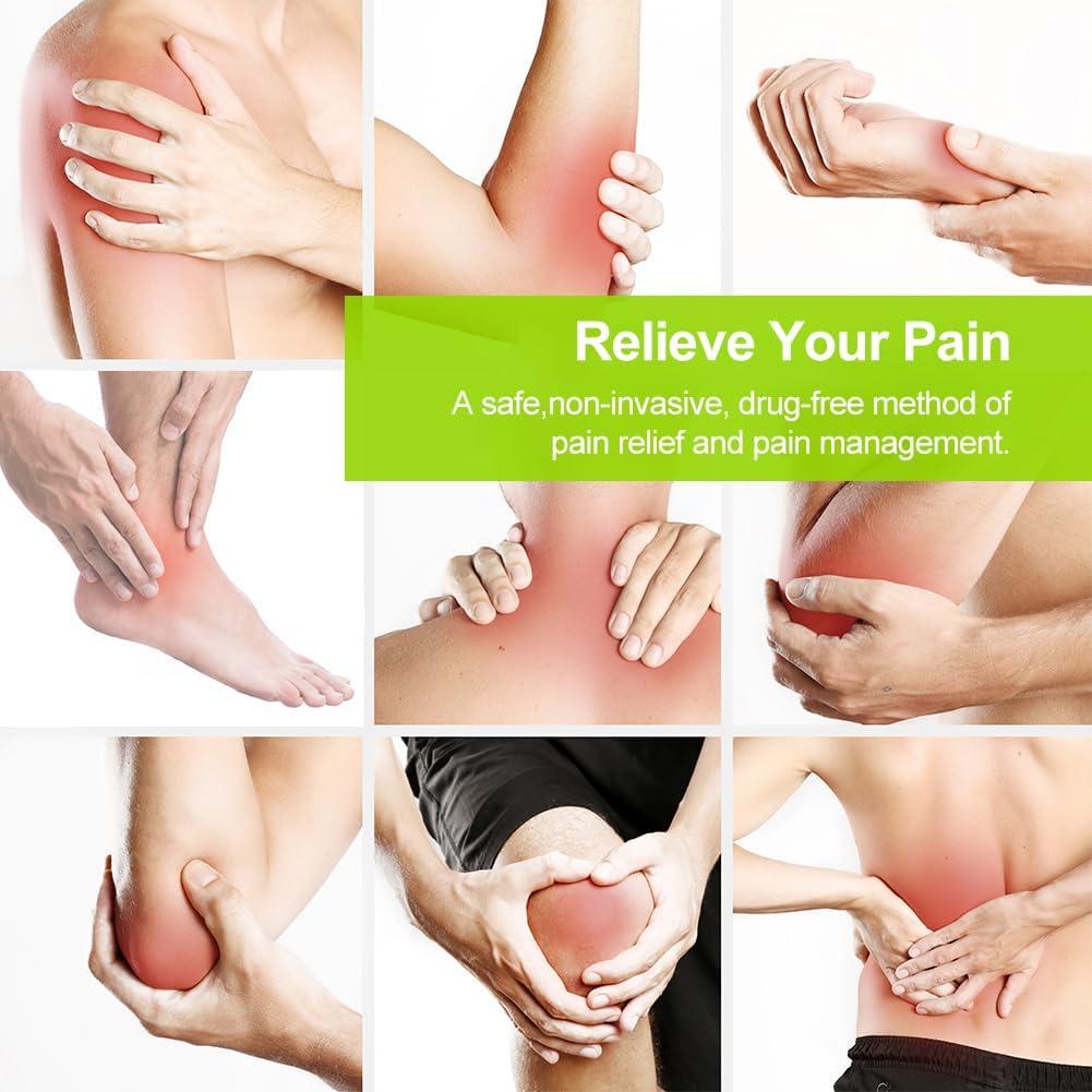 Estimulador Muscular AUVON TENS EMS Doble Canal 24 Modos