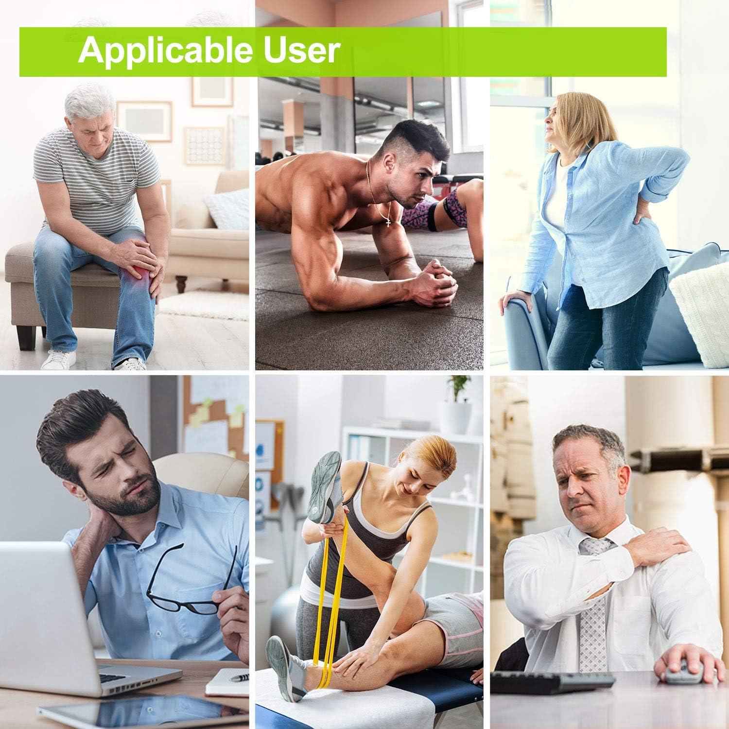 Estimulador Muscular AUVON TENS EMS Doble Canal 24 Modos