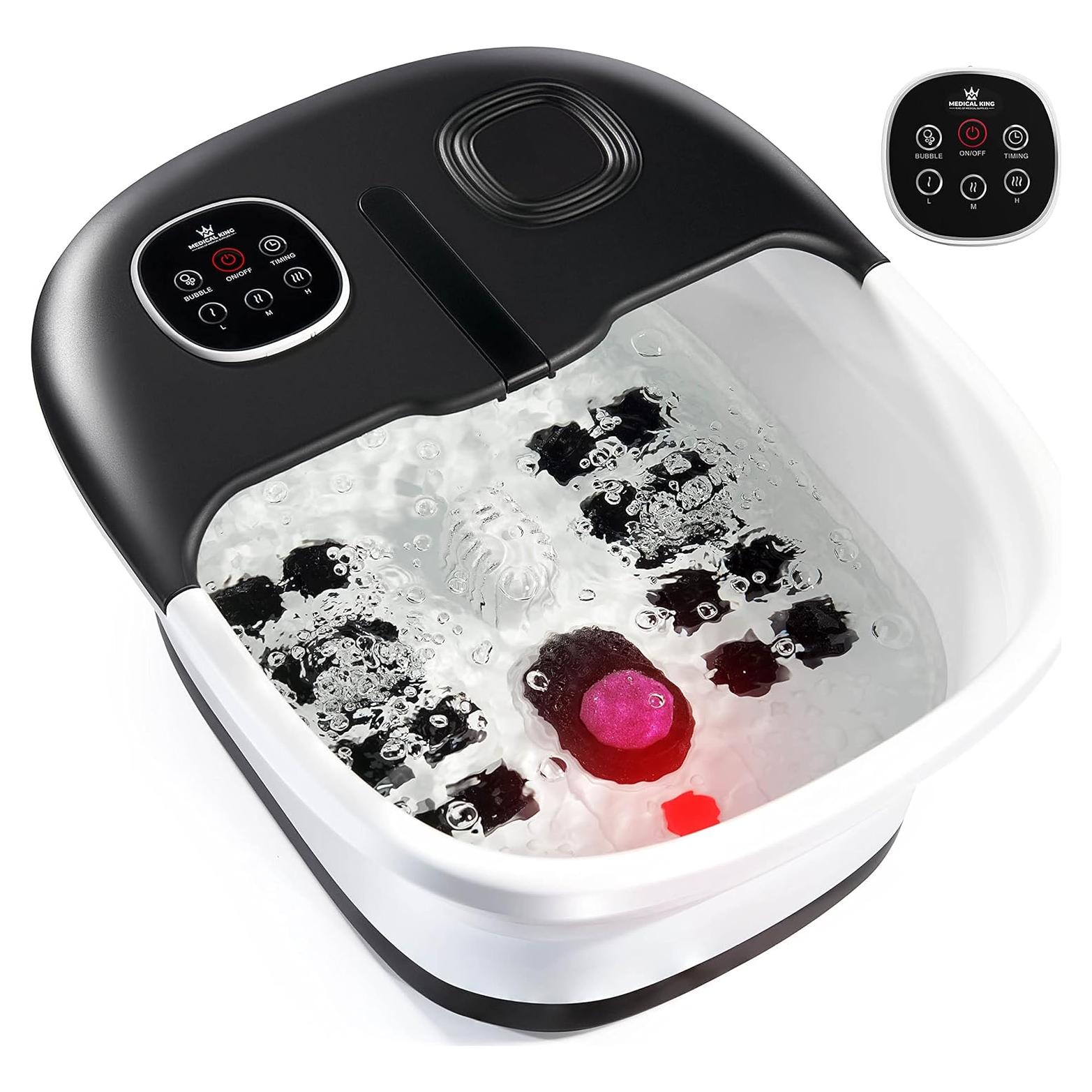 Spa de Pies Medical King MK7041 Calor y Masaje 5 en 1