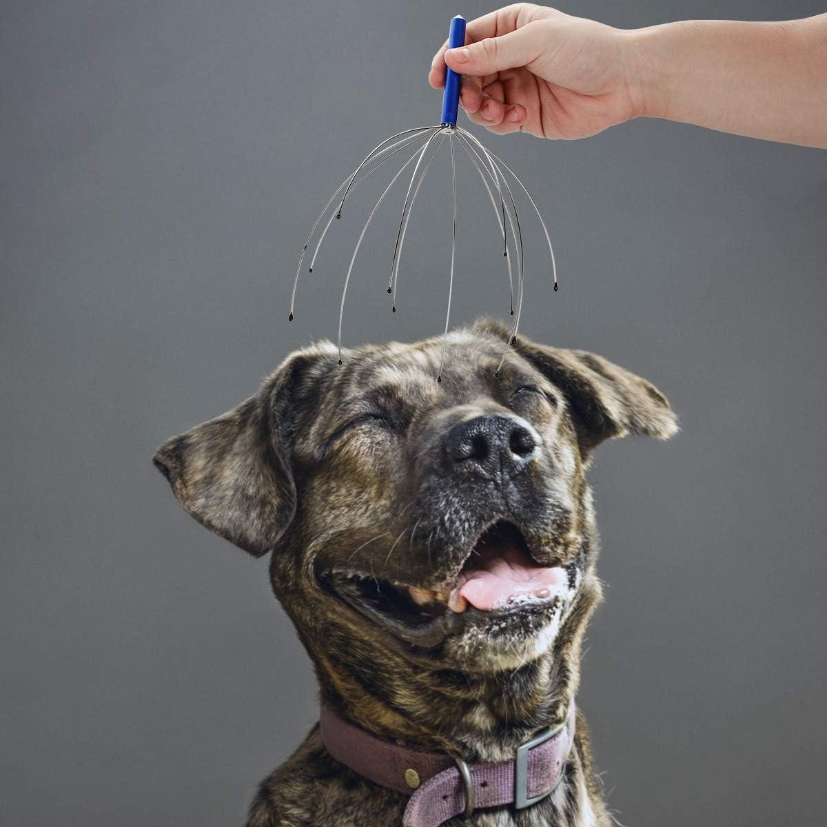 Paquete de 4 Masajeadores de Cuero Cabelludo Yeipis 23x10cm