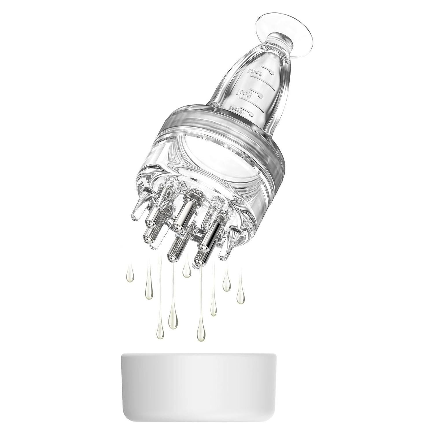 Peine Aplicador DAPENG para Aceite Capilar 8ml Transparente