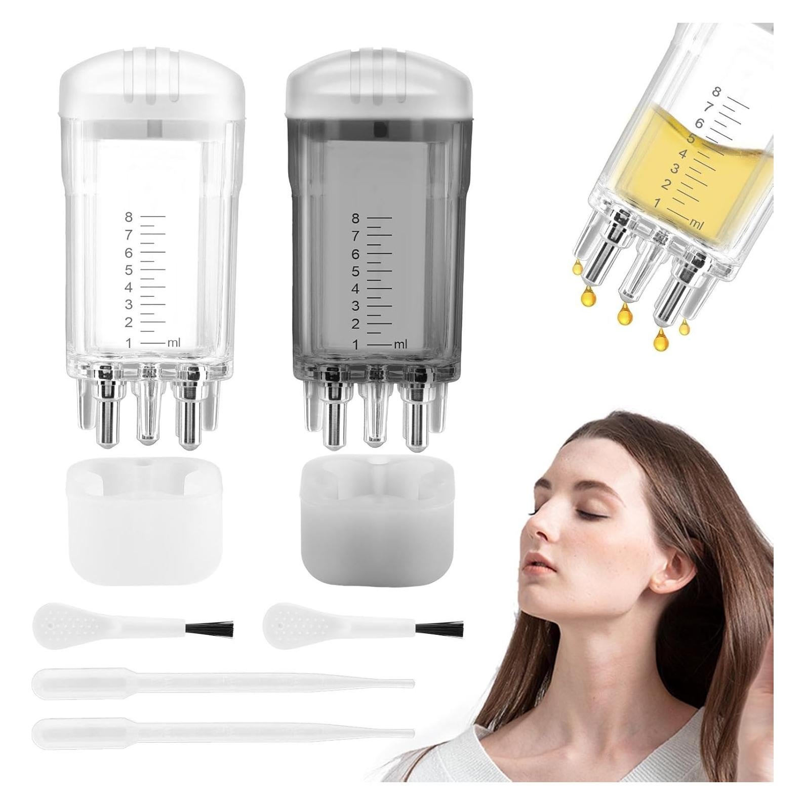 Aplicador de Aceite para Cuero Cabelludo Trasylph 8ml 2 Pcs