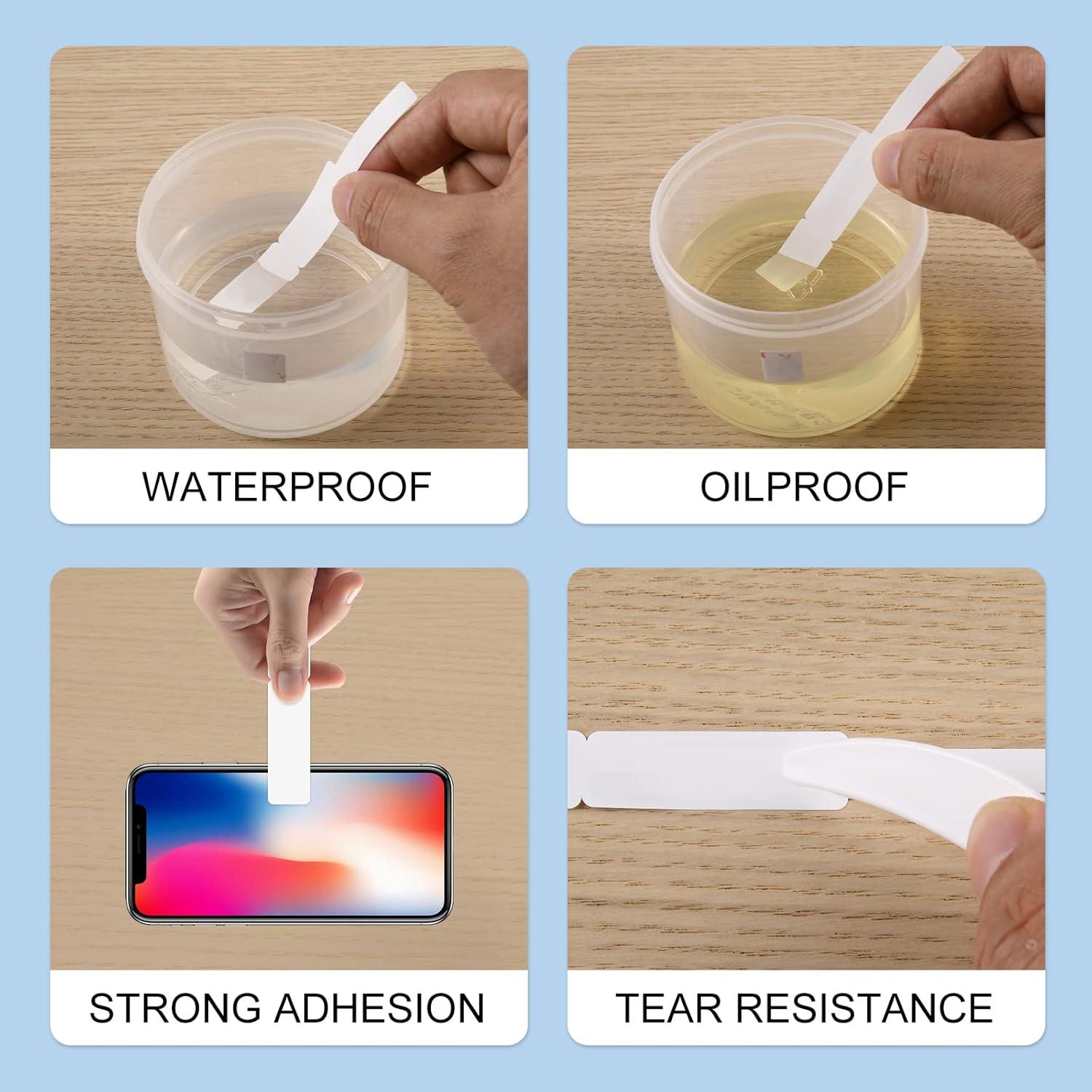 Cinta de Etiqueta de Cable INeedIt D11 3 Rollos Adhesiva Blanca