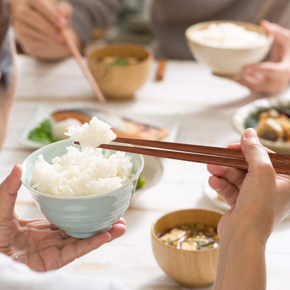 Set de 5 Pares de Palillos Japoneses Reutilizables MFJUNS 22.4 cm