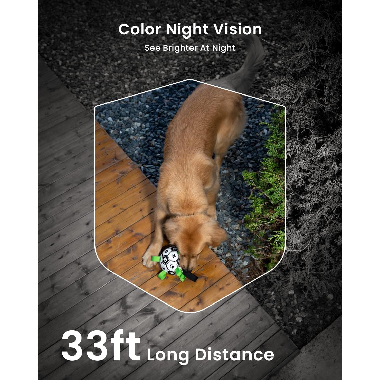 Cámaras de Seguridad Inalámbricas ieGeek ZS-GX3S 2K Paquete de 2