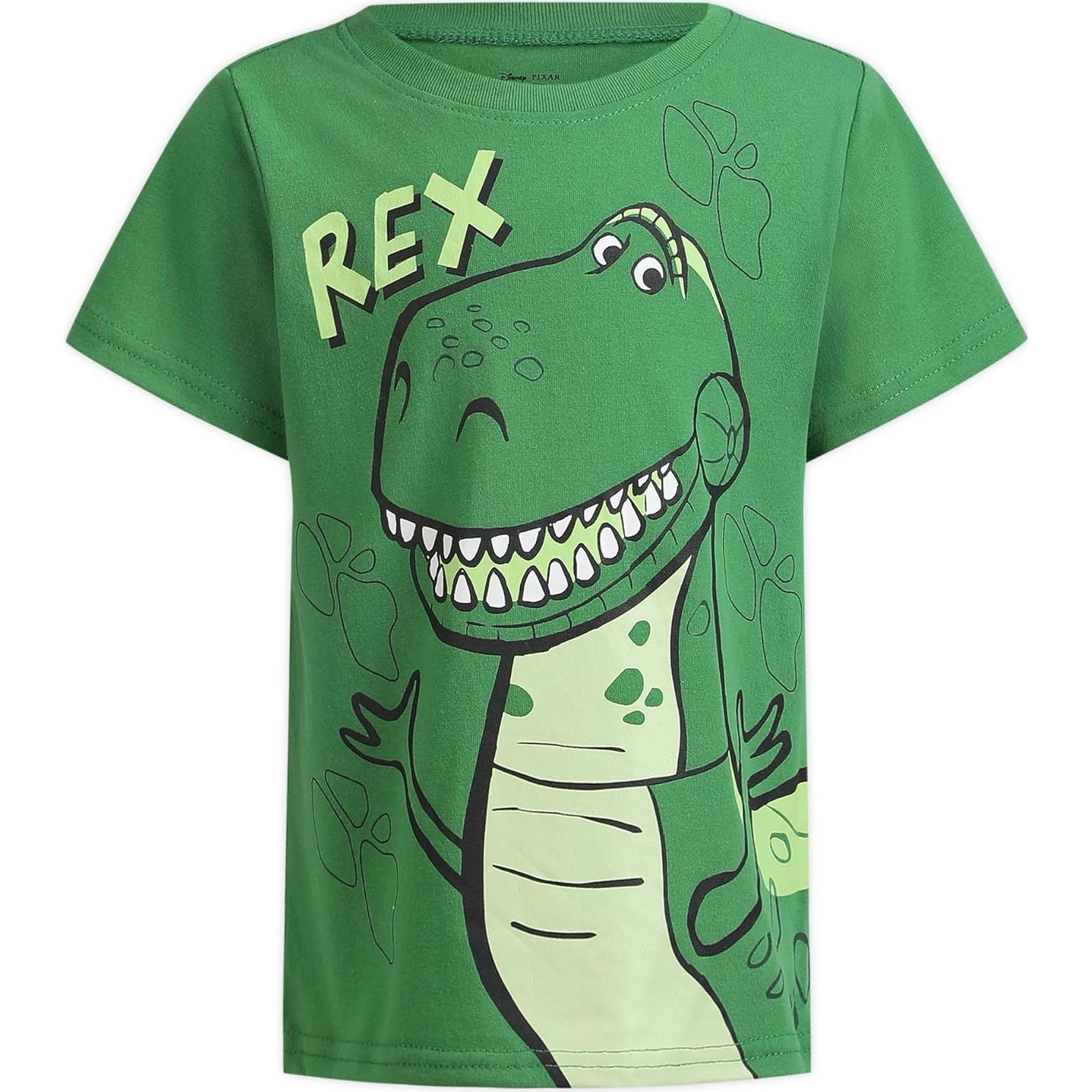 Camisetas de Manga Corta Disney Toy Story Paquete de 4 Niños