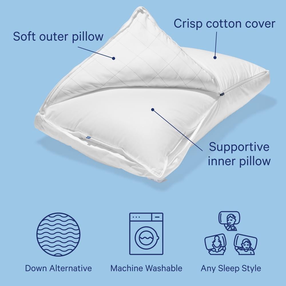 Almohada Original Casper Estándar Microfibra Lavable