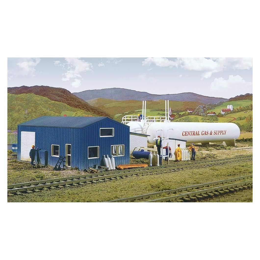 Kit Estructura Gas HO Walthers 2 Tanques Detallados