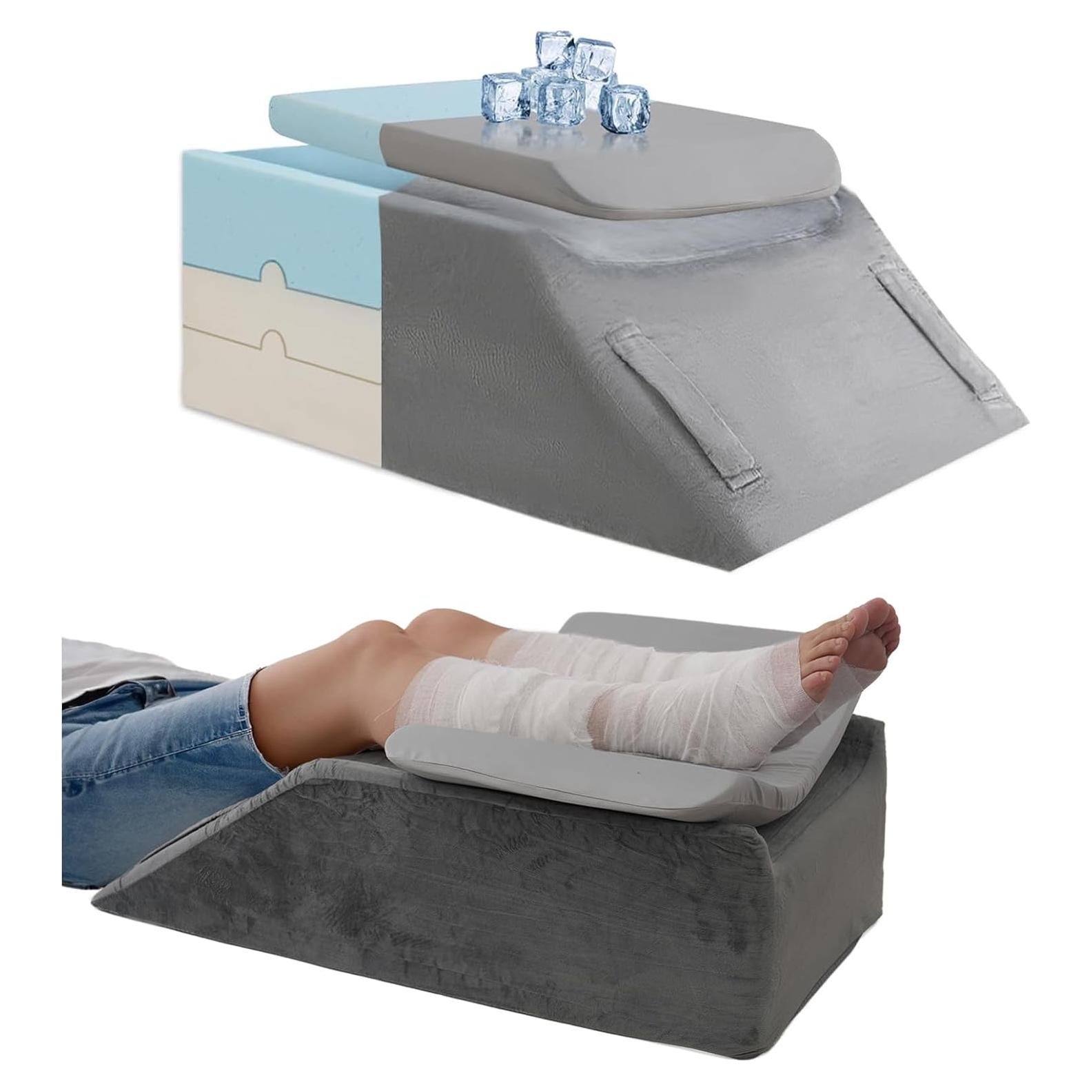 Almohada de Elevación de Piernas LOFE Ajustable 6 Alturas