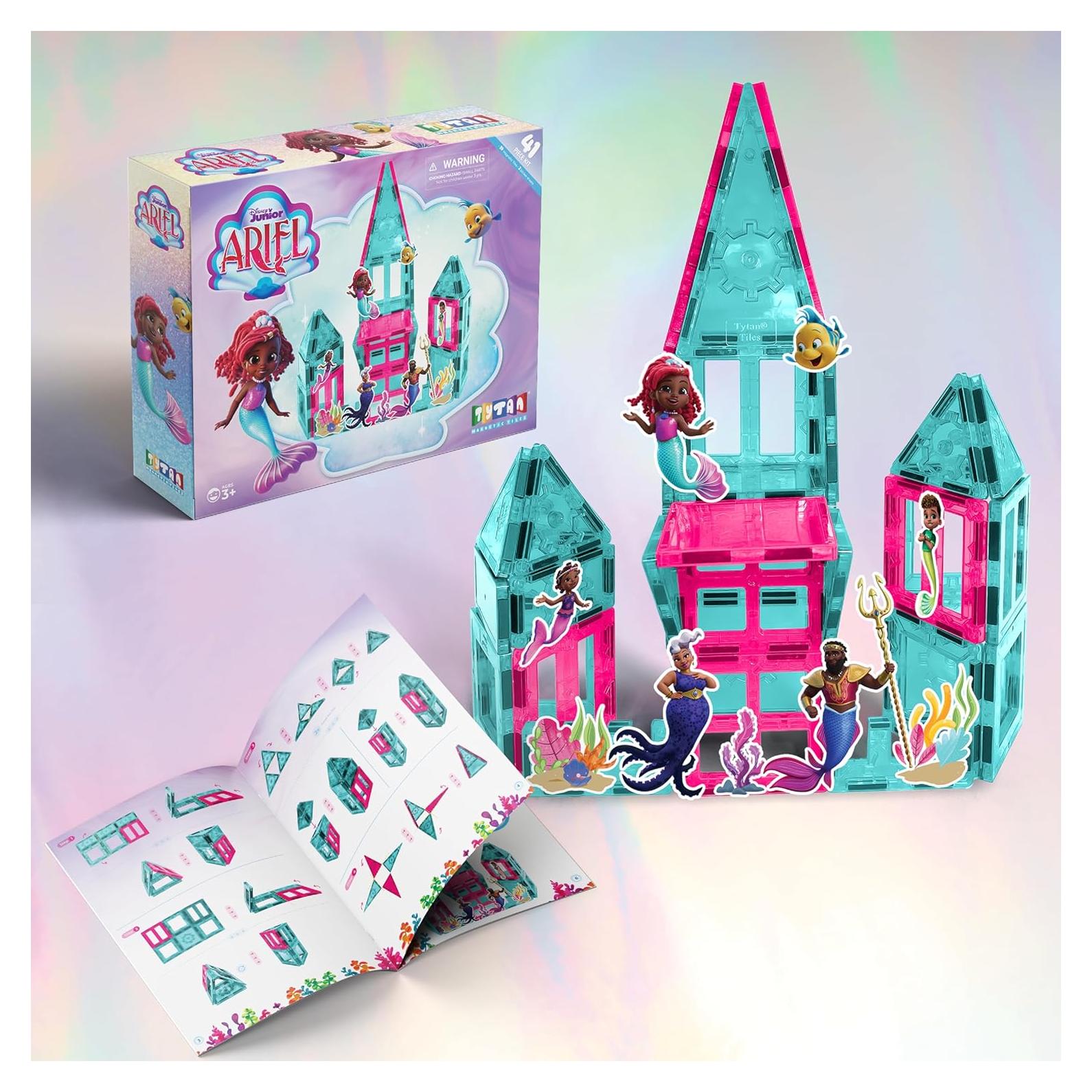 Juego de Azulejos Magnéticos Tytan Disney Junior Ariel - 41 Piezas