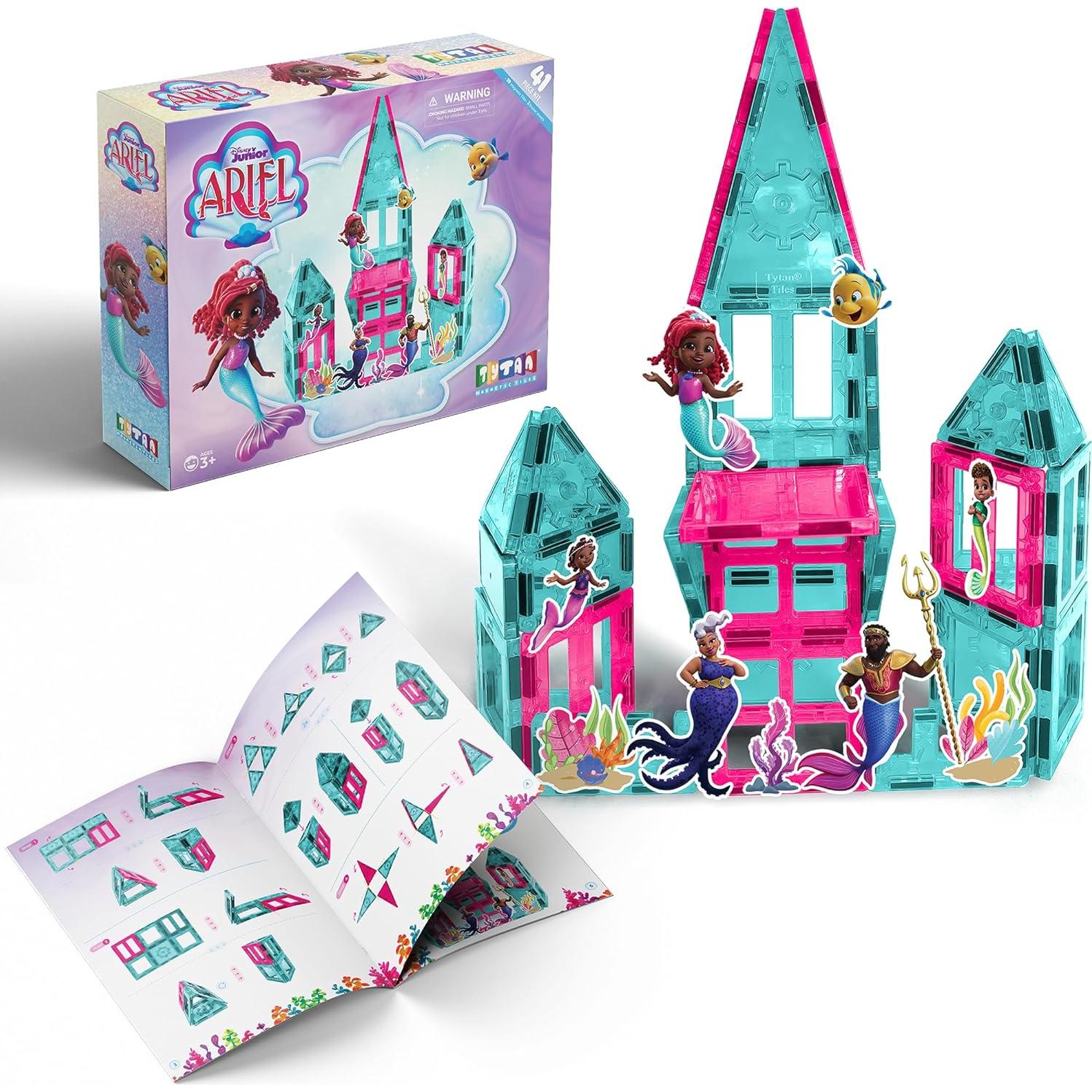 Juego de Azulejos Magnéticos Tytan Disney Junior Ariel - 41 Piezas