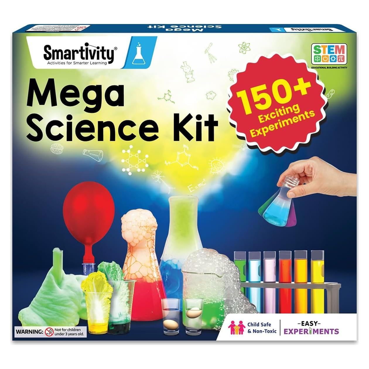 Kit de Experimentos Científicos Mega 150 Smartivity 6-14 Años