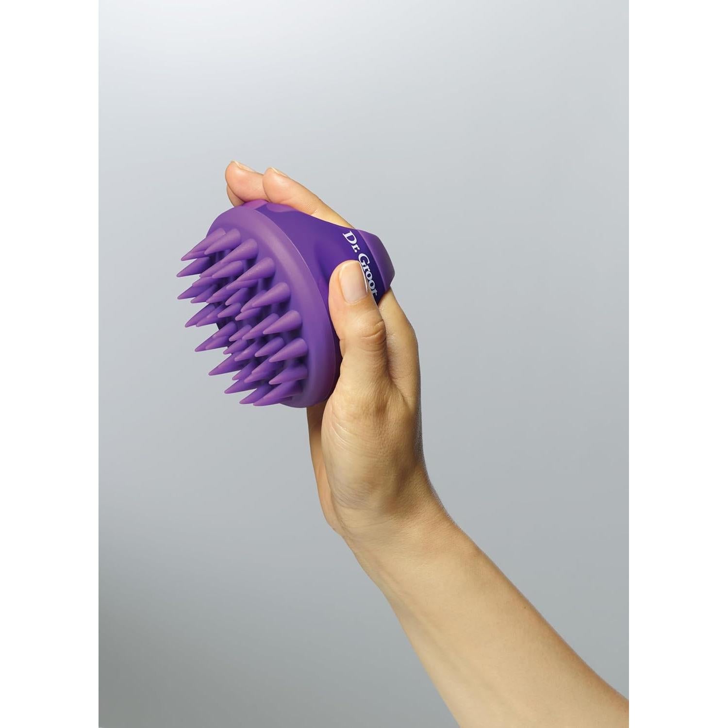 Cepillo Exfoliador de Cuero Cabelludo Dr. Groot - Silicona Suave