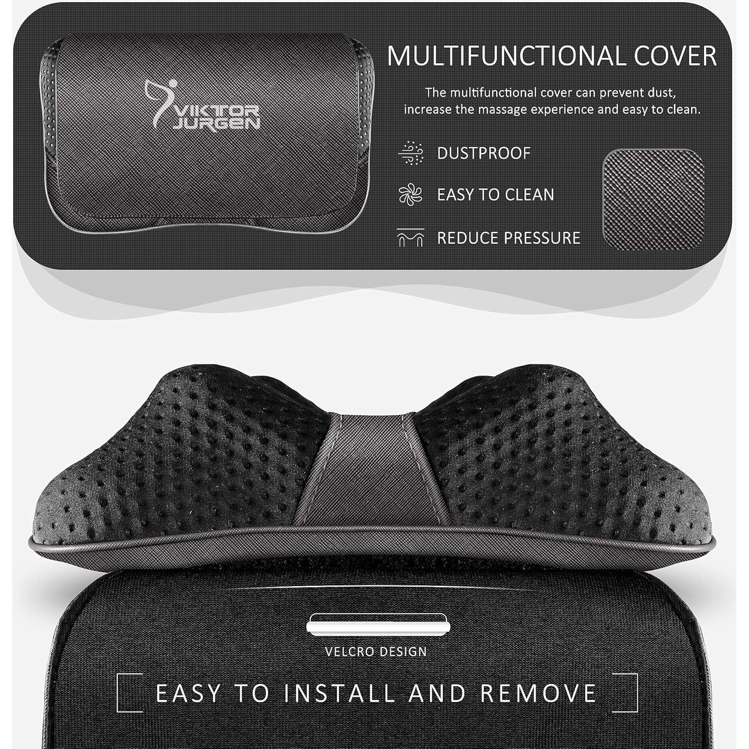 Masajeador de Espalda VIKTOR JURGEN Shiatsu con Calor