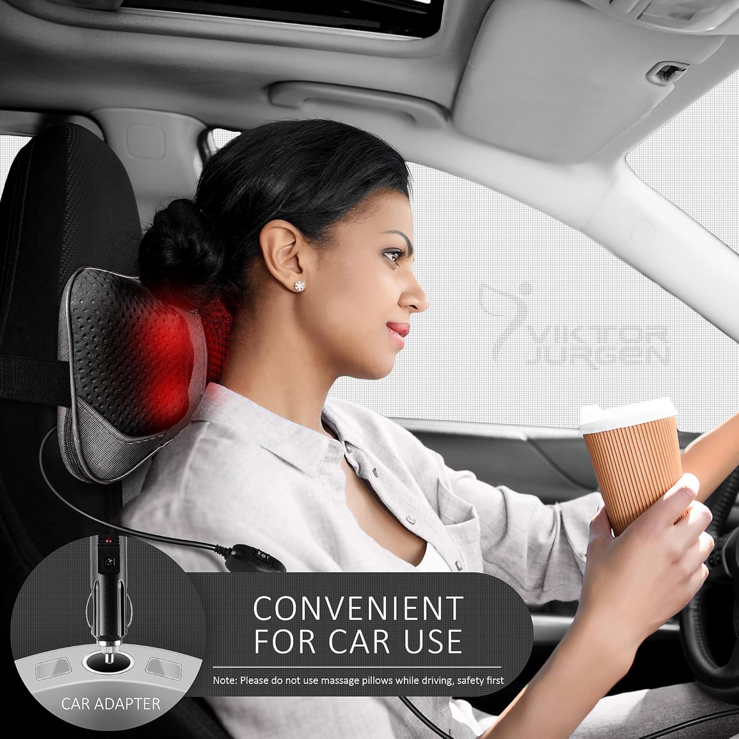 Masajeador de Espalda VIKTOR JURGEN Shiatsu con Calor