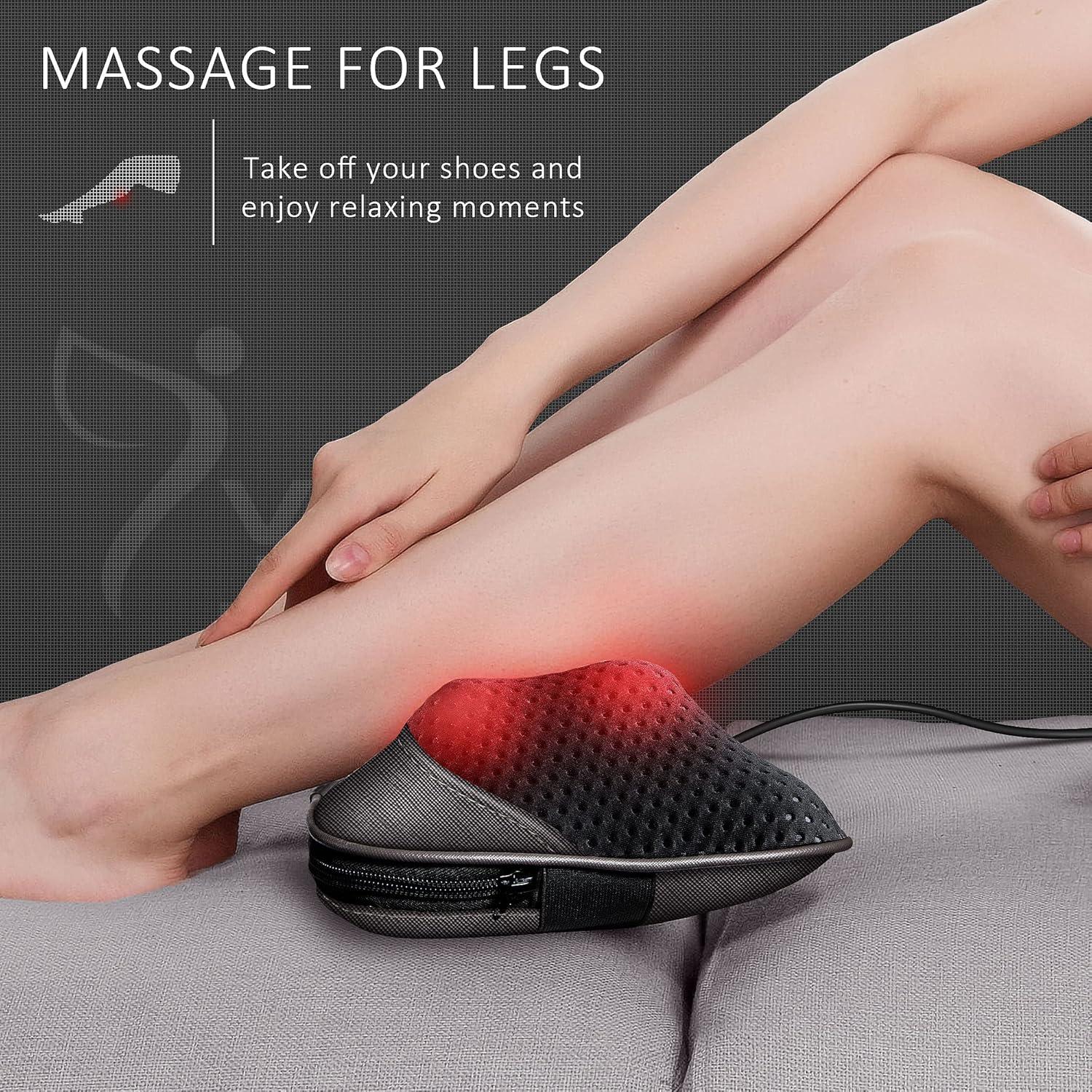 Masajeador de Espalda VIKTOR JURGEN Shiatsu con Calor