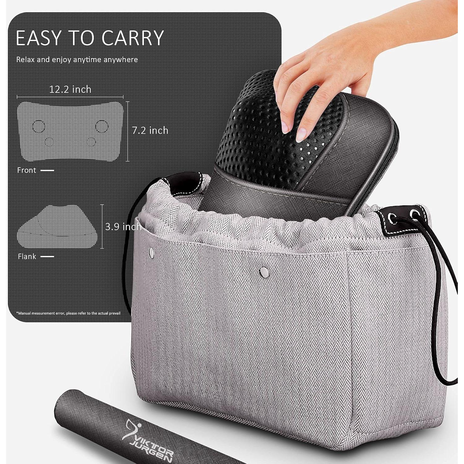 Masajeador de Espalda VIKTOR JURGEN Shiatsu con Calor