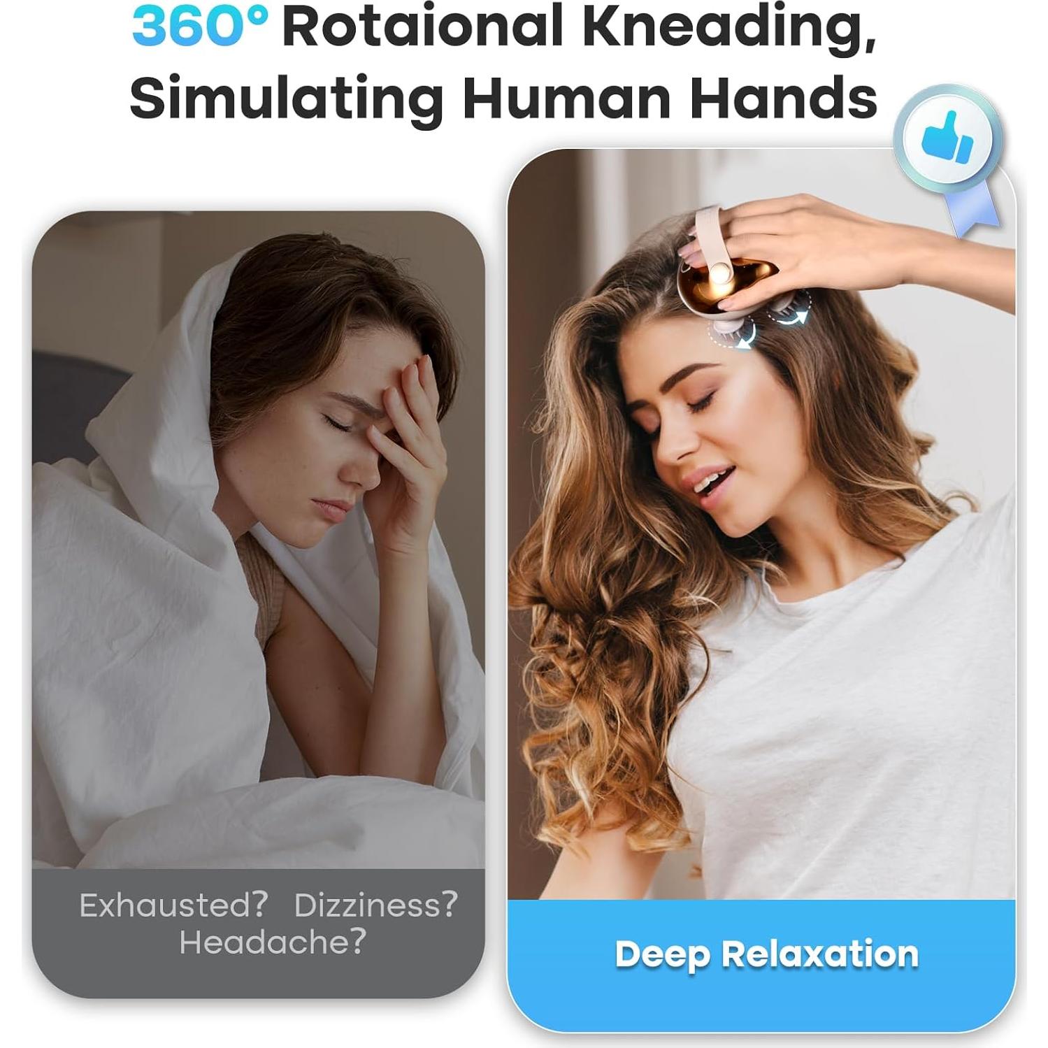 Masajeador Eléctrico Arboleaf para Cuero Cabelludo 5 en 1