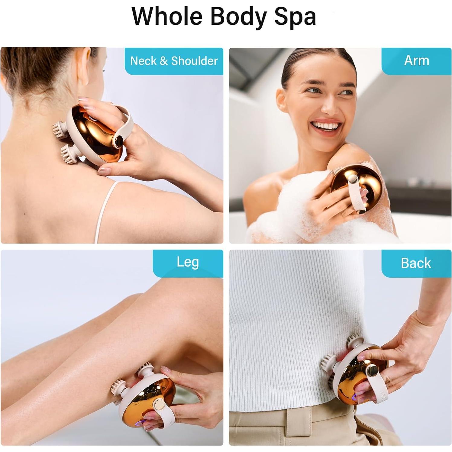 Masajeador Eléctrico Arboleaf para Cuero Cabelludo 5 en 1