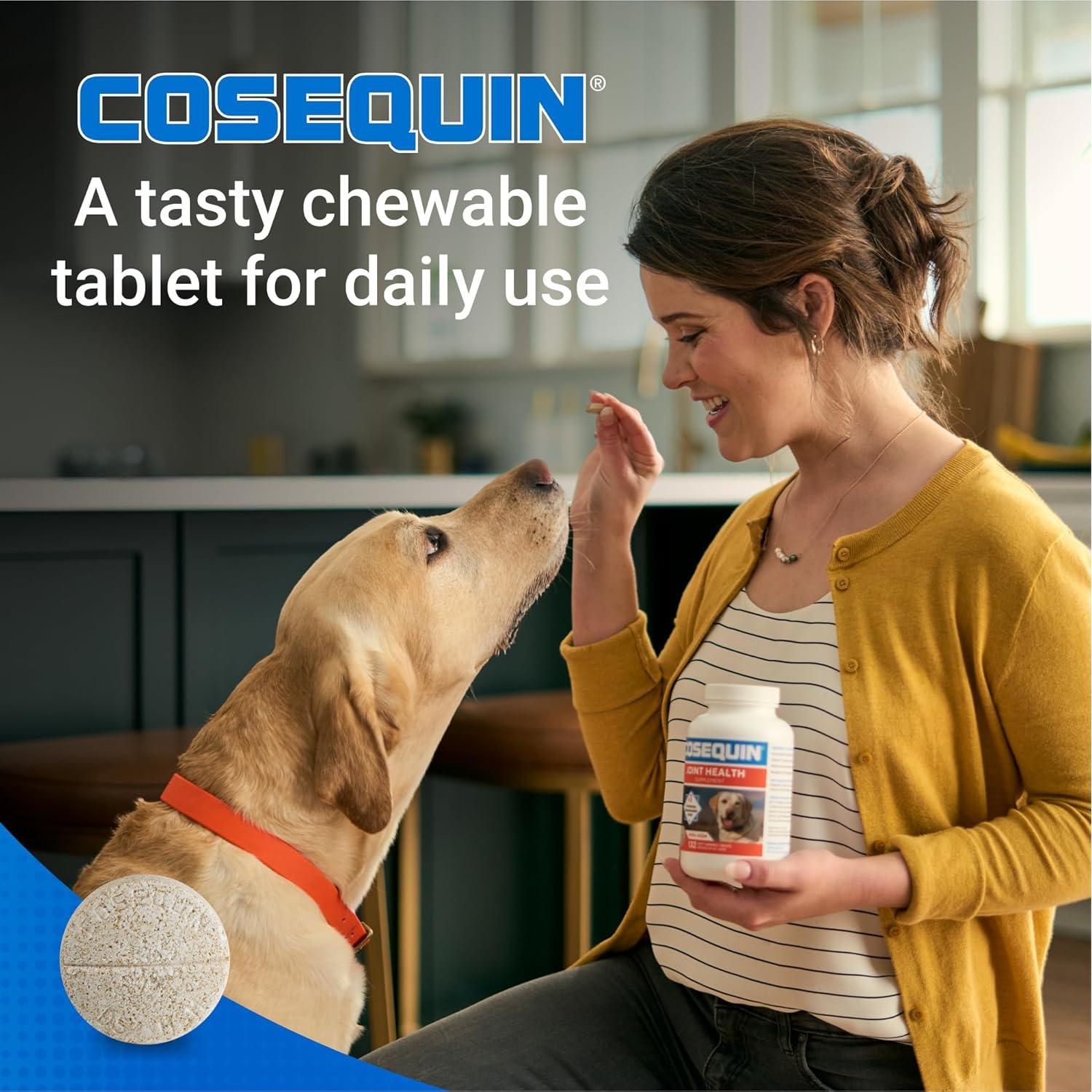 Suplemento Articular Cosequin para Perros 60 Tabletas Masticables