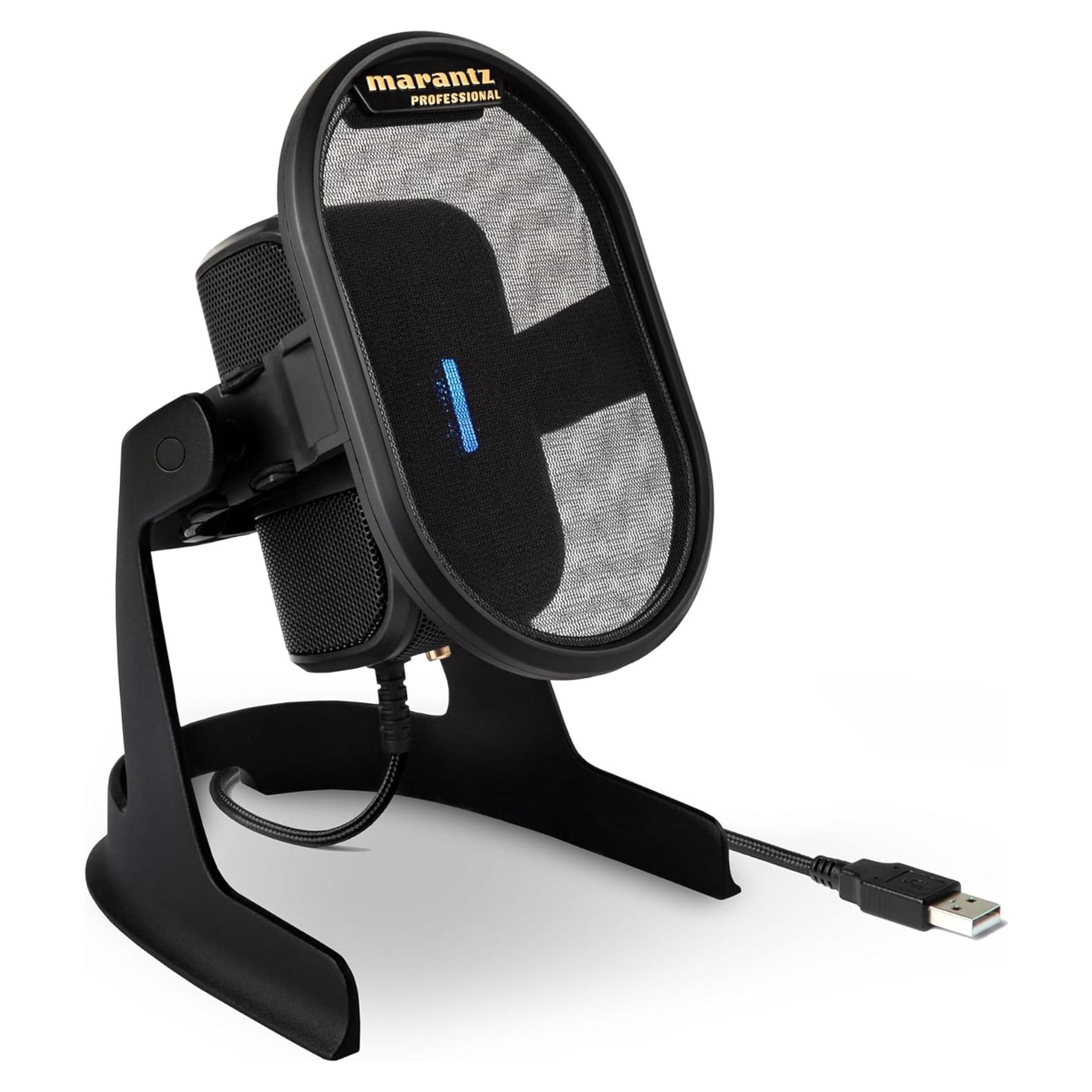 Micrófono USB Marantz Professional ÁRBITRO para Grabación y Streaming