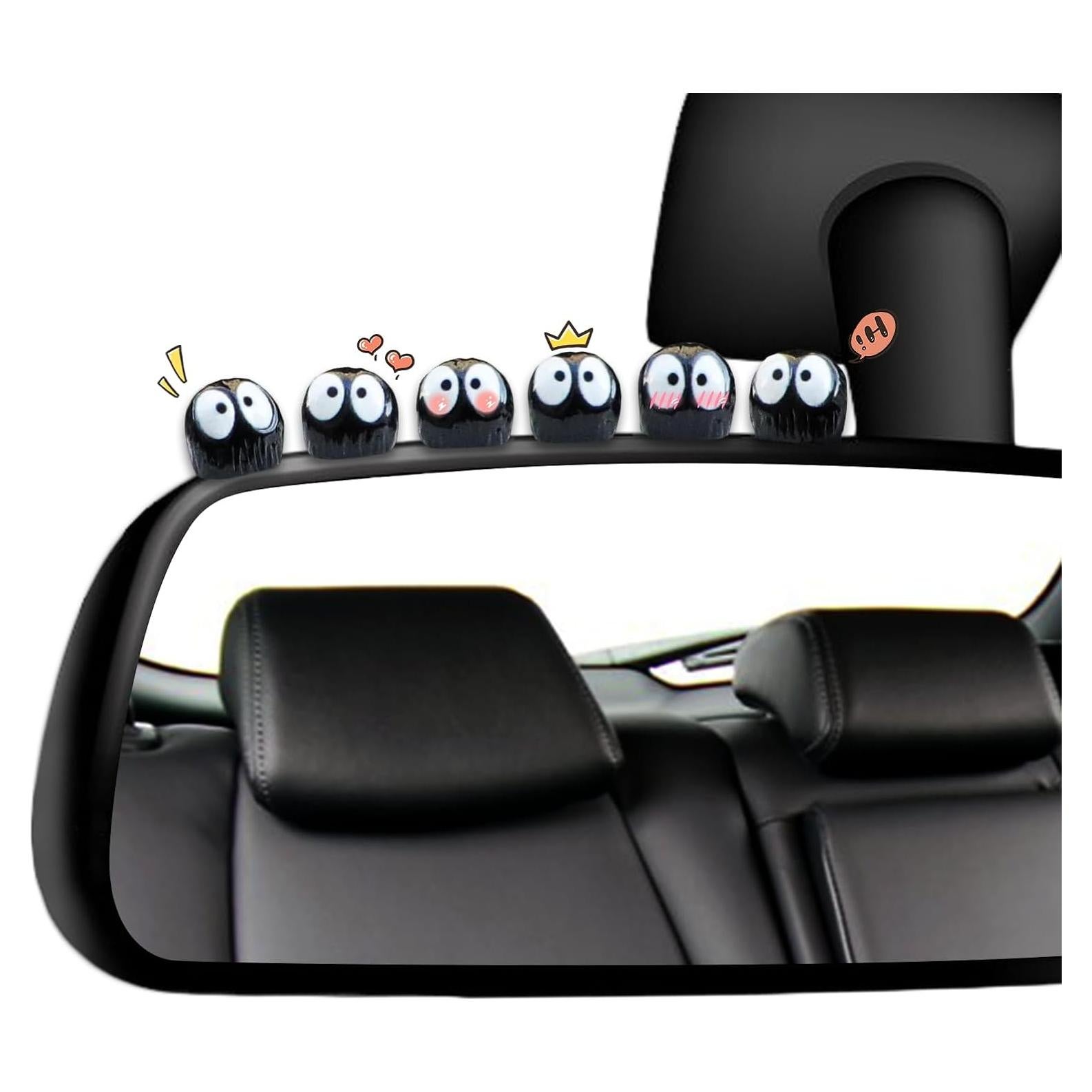 35 Pcs Espíritus de Hollín Negros RAPUDA para Decoración Automotriz