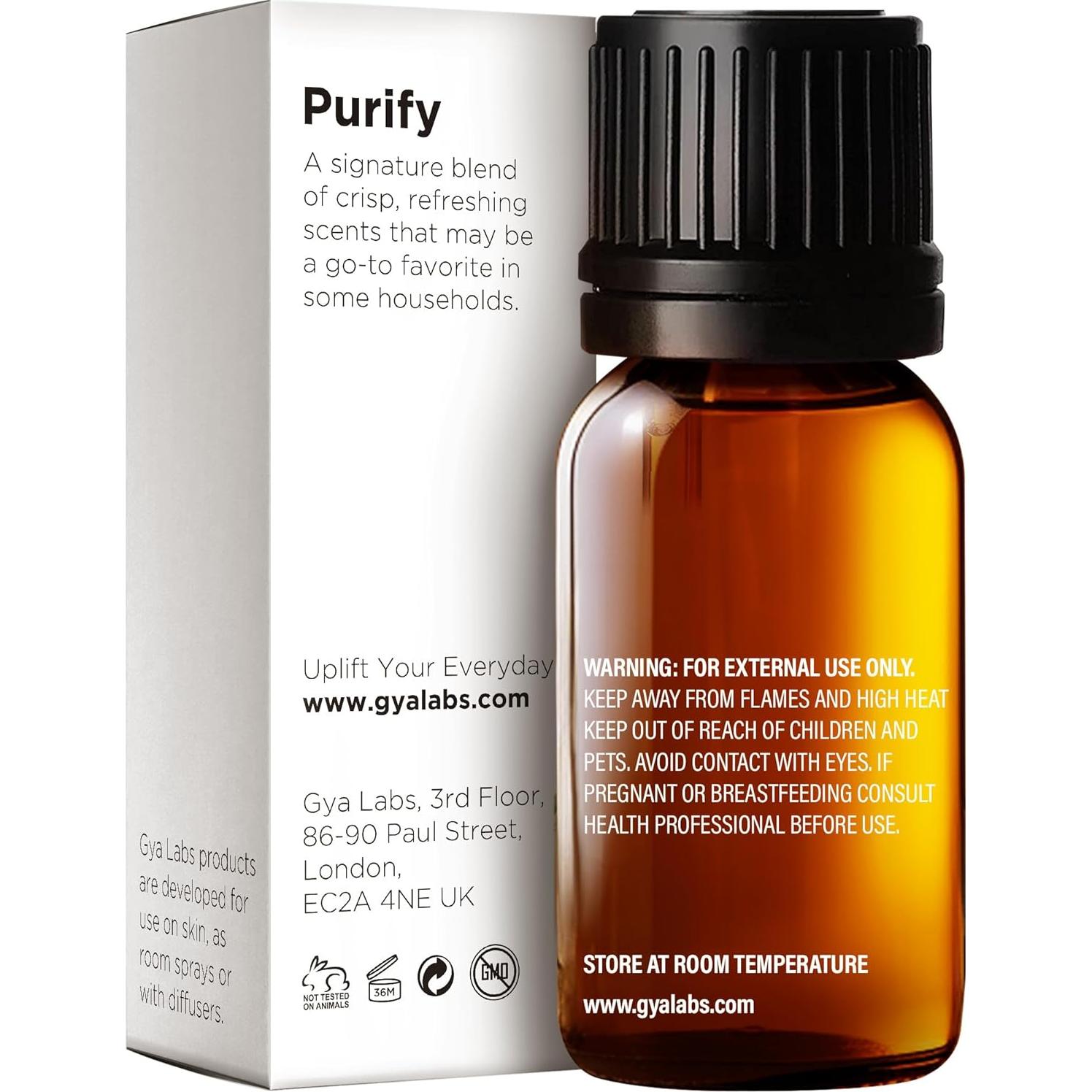 Aceite Esencial Purify Gya Labs 10 ml - Aroma Fresco y Limpiador