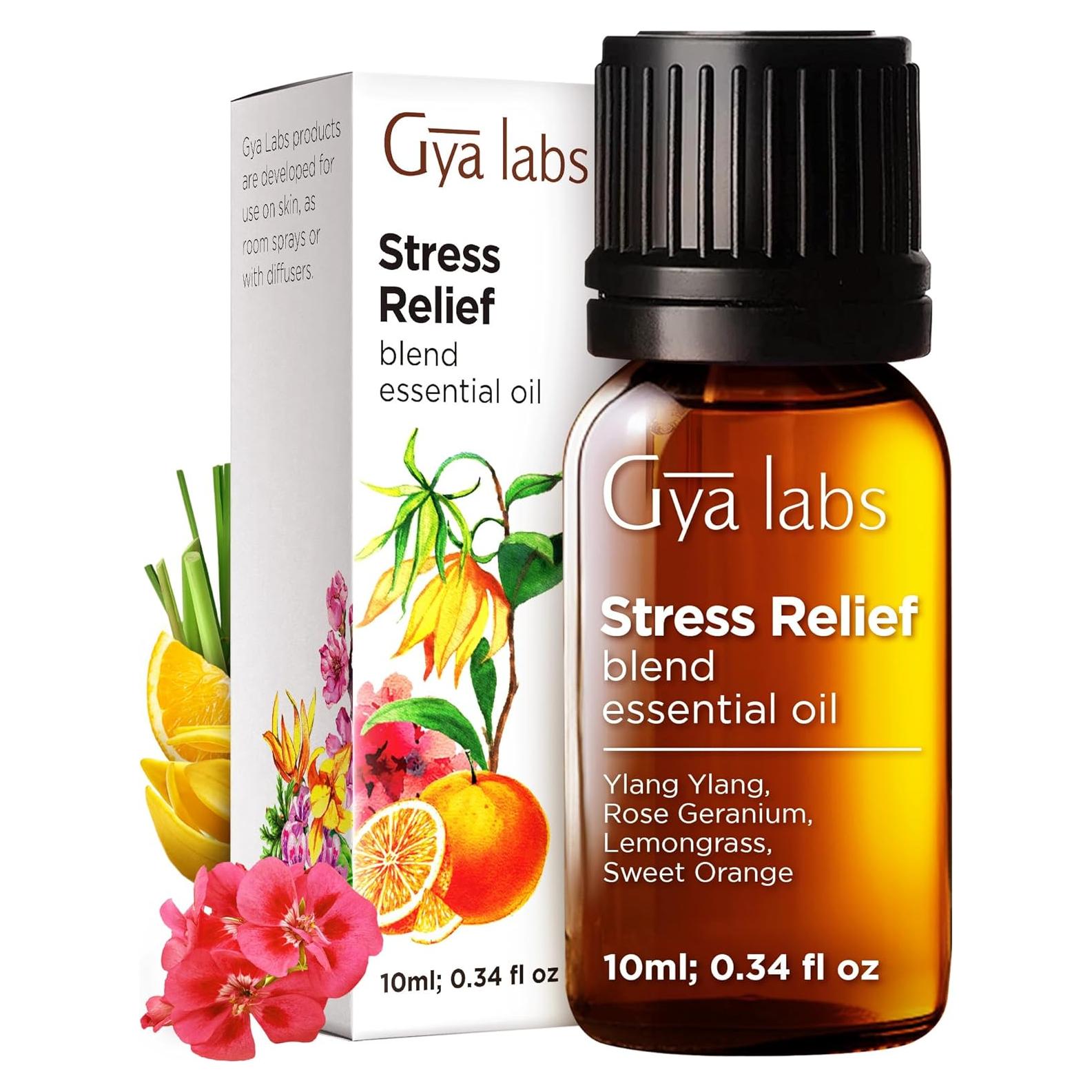 Mezcla de Aceite Esencial Alivio del Estrés Gya Labs 10 ml