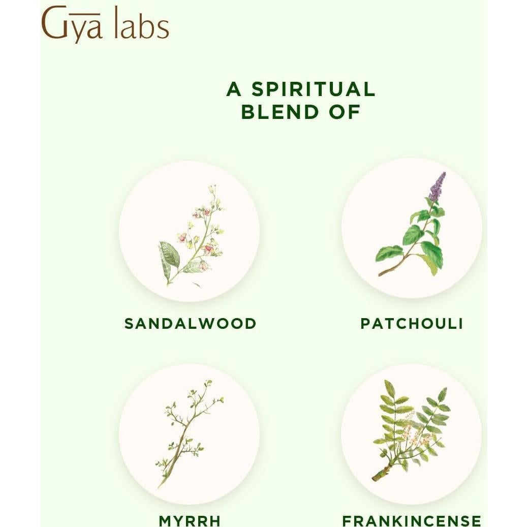 Aceite Esencial de Meditación Gya Labs 100% Puro 10 ml