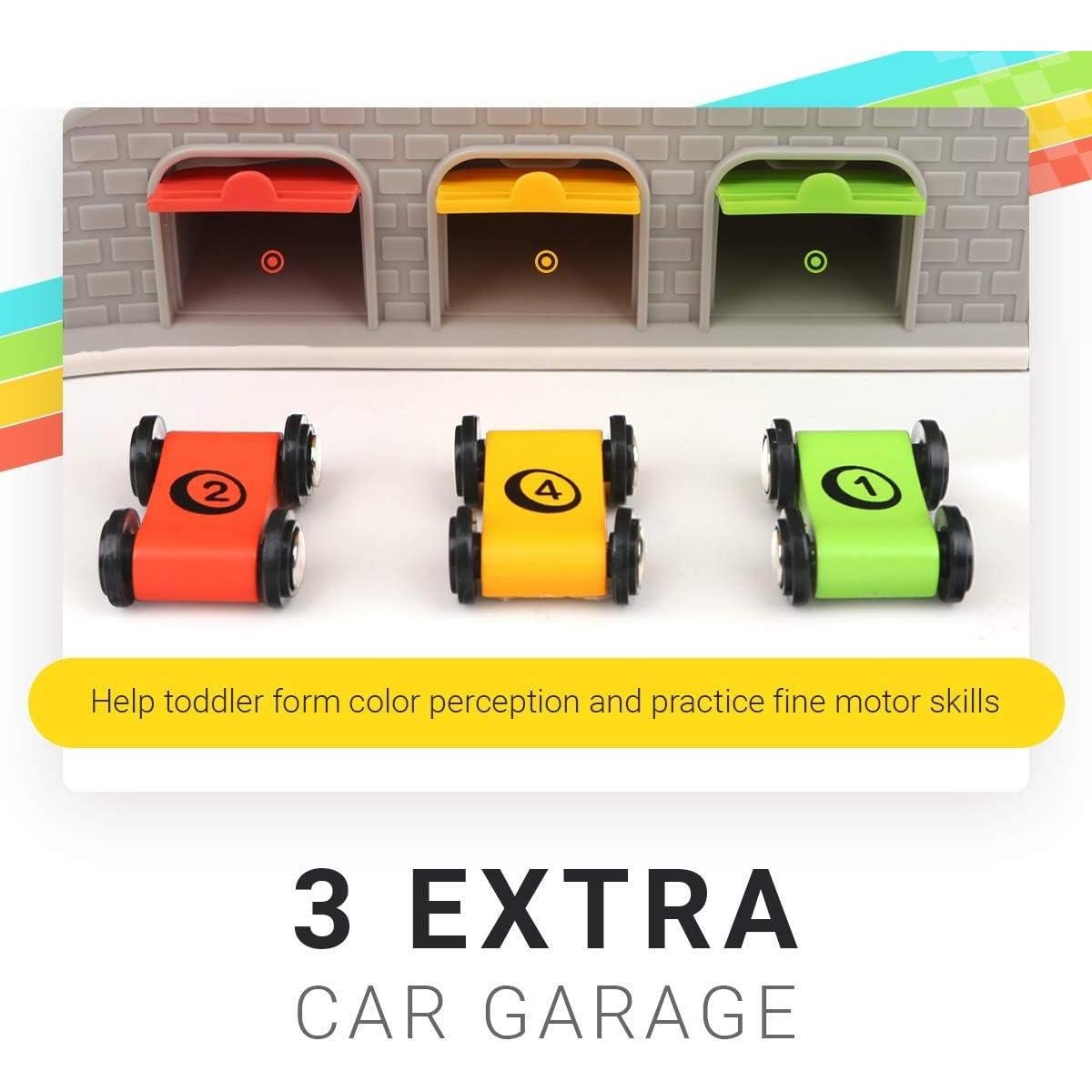 Juguete de Rampa de Coche TOP BRIGHT para Niños 2-4 Años