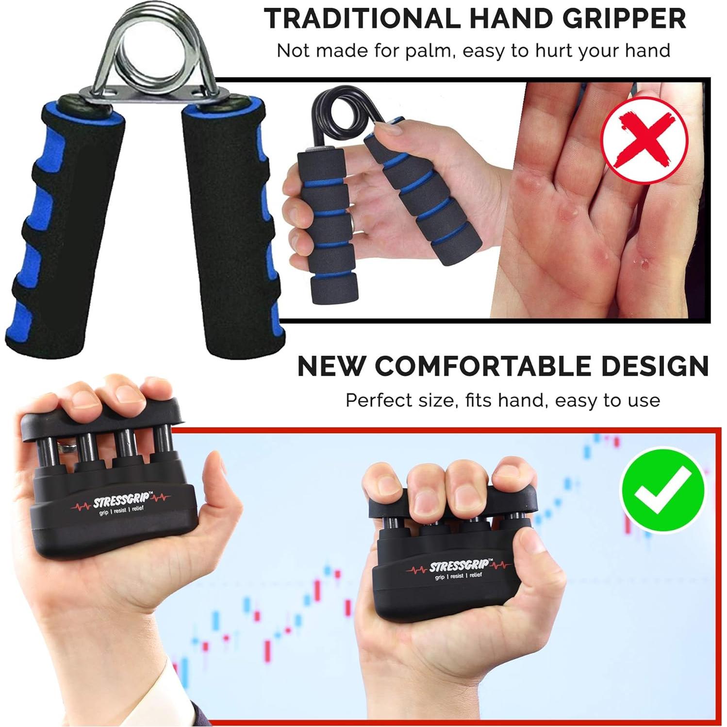 Pelota antiestrés StressGrip L&P mediana 8-12 lbs (3.6-5.4 kg)