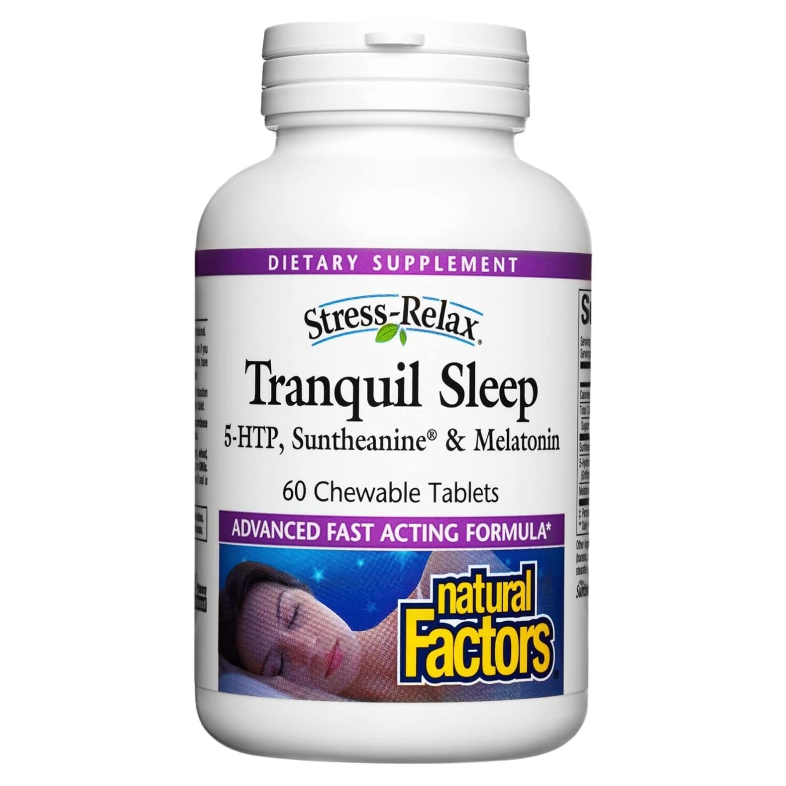 Stress-Relax Sueño Tranquilo Factores Naturales 60 Tabletas